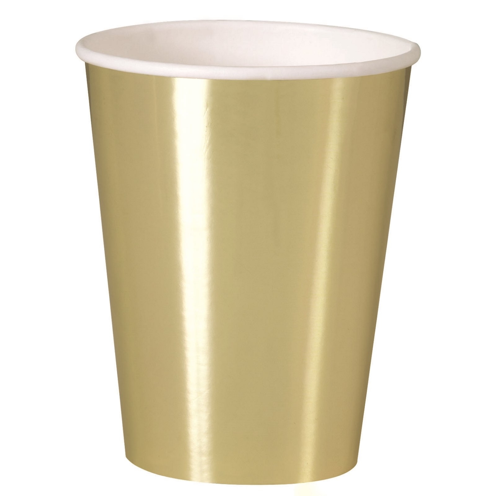 Gold Foil Paper Cups (Pack of 8)