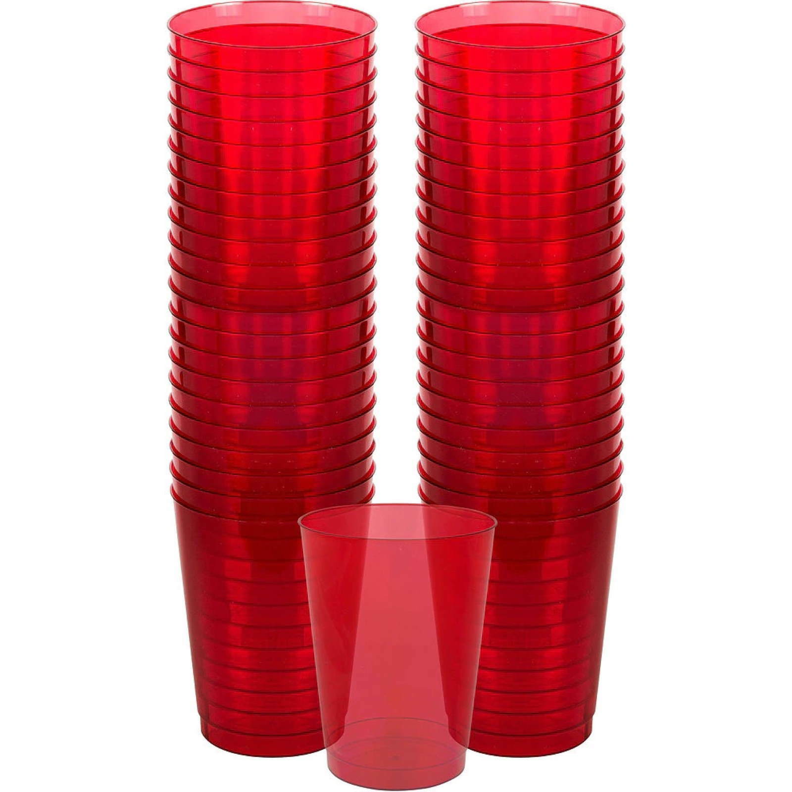 Red Plastic Cups (Pack of 72)