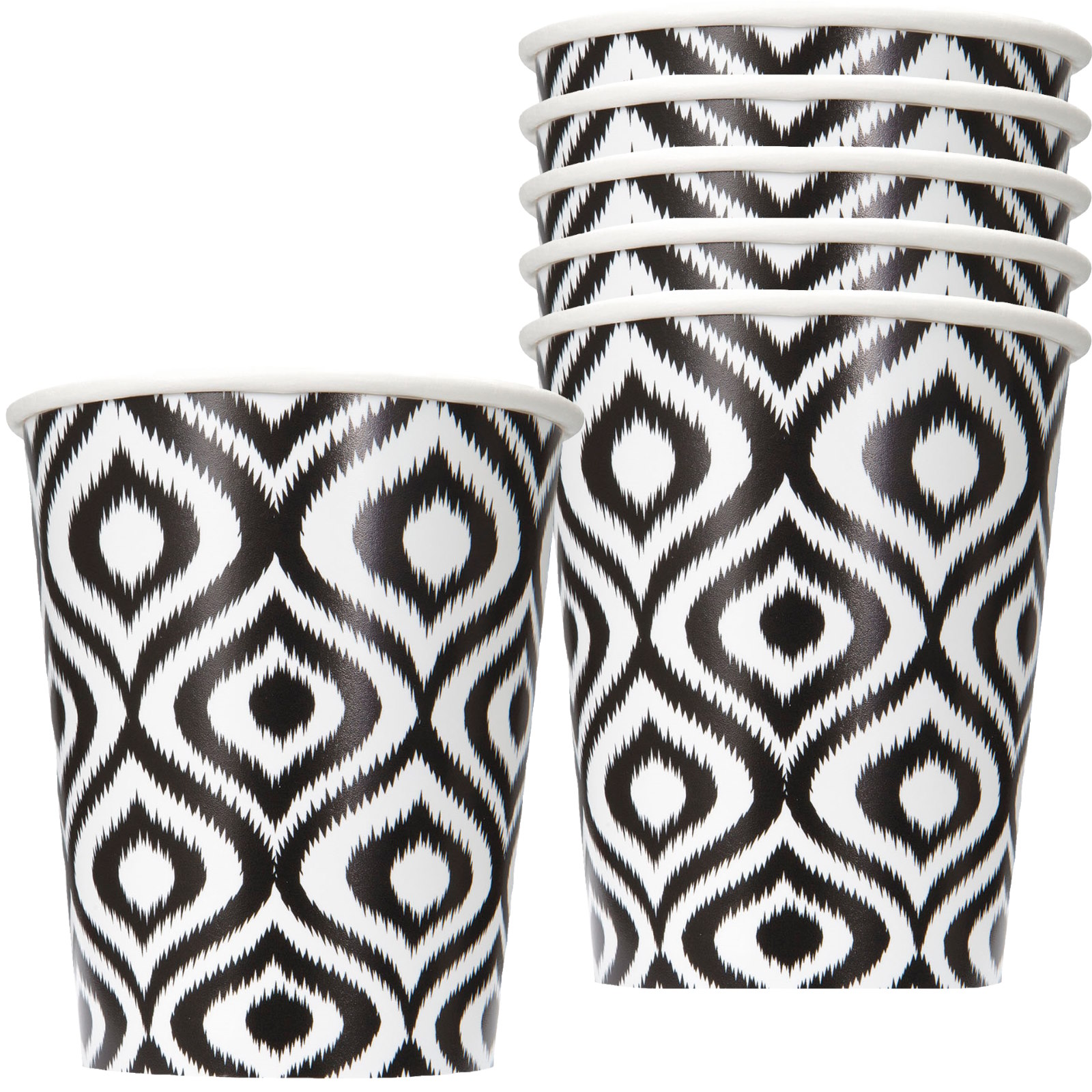 Moroccan Ikat Paper Cups (Pack of 6) 