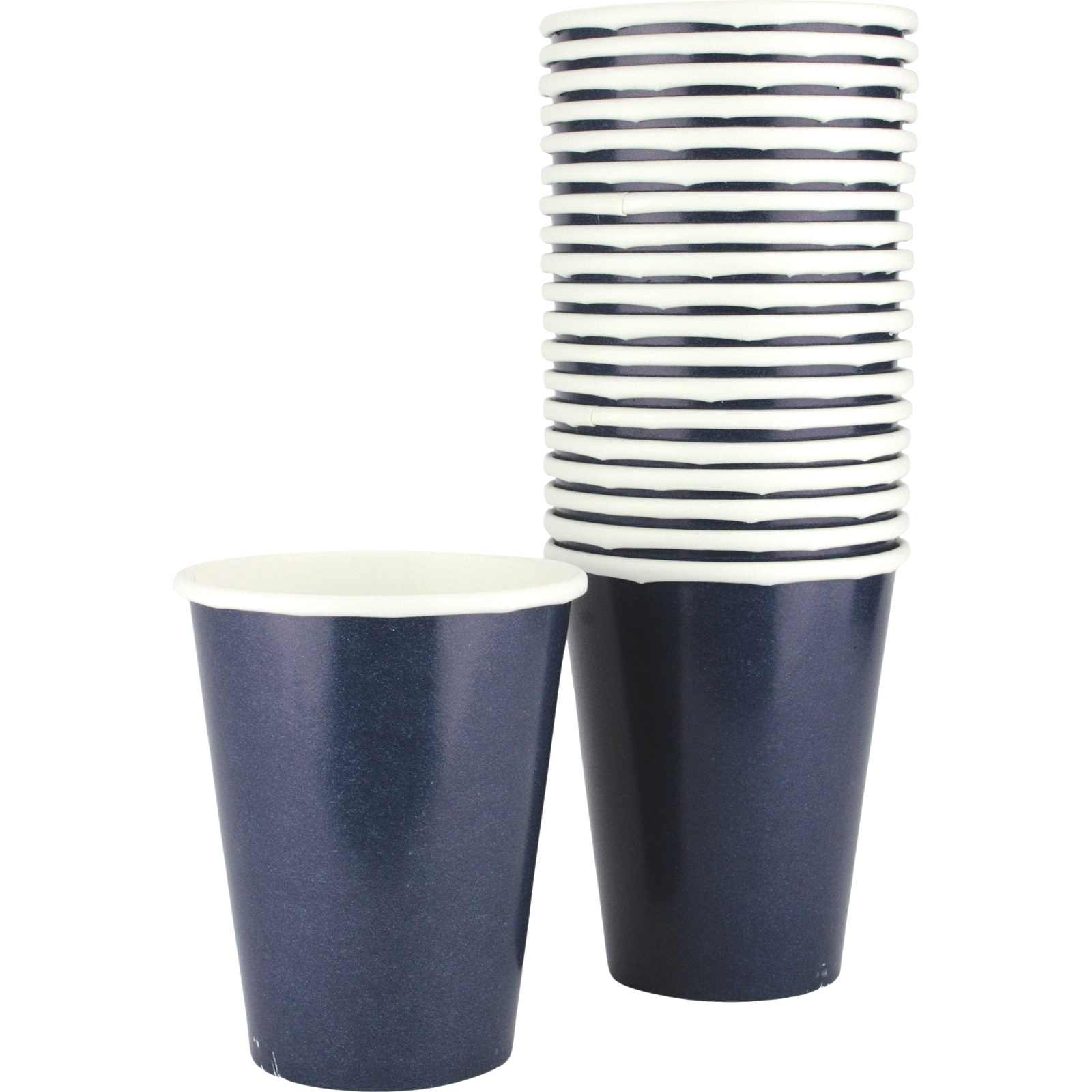 True Navy Blue Paper Cups (Pack of 20)