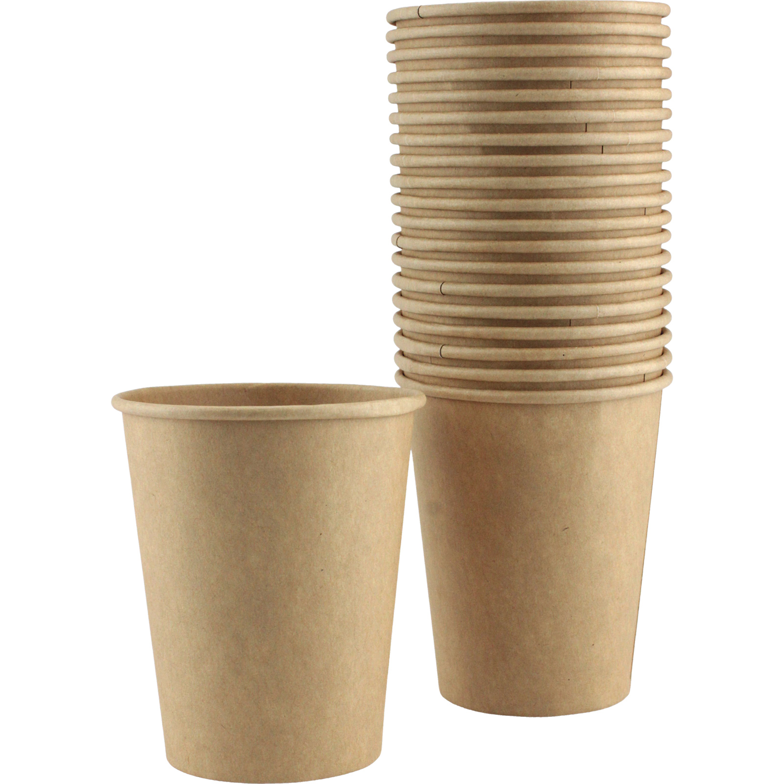 Brown Kraft Paper Cups 250ml (Pack of 20)