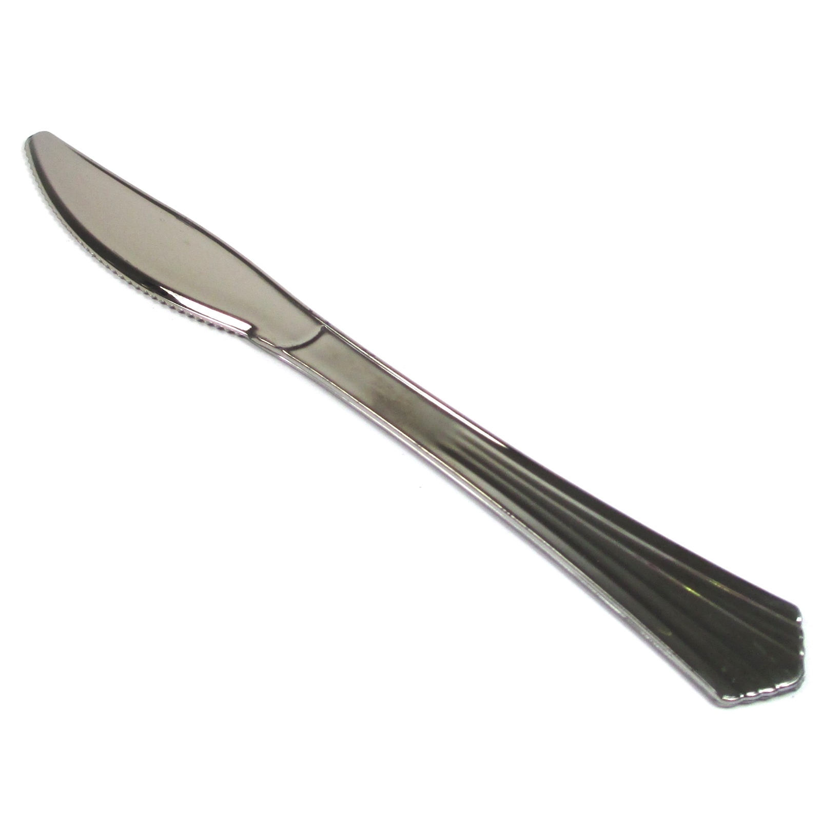 Silver Plastic Knives (Pack of 16)