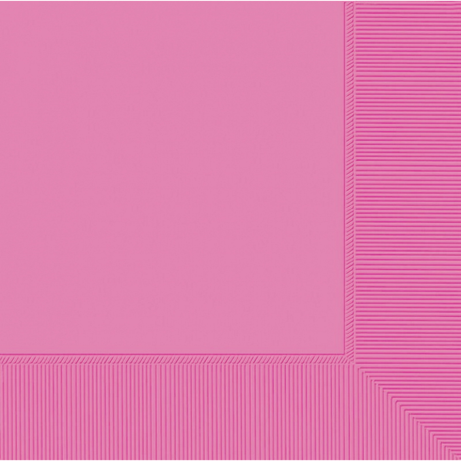 Amscan Hot Pink Dinner Napkins / Serviettes (Pack of 20)
