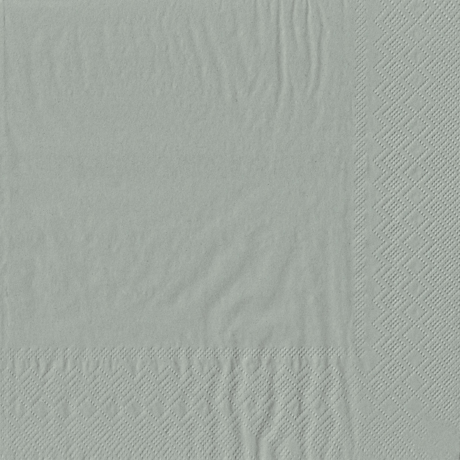 Silver Dinner Napkins / Serviettes (Pack of 50) Silver Party Supplies