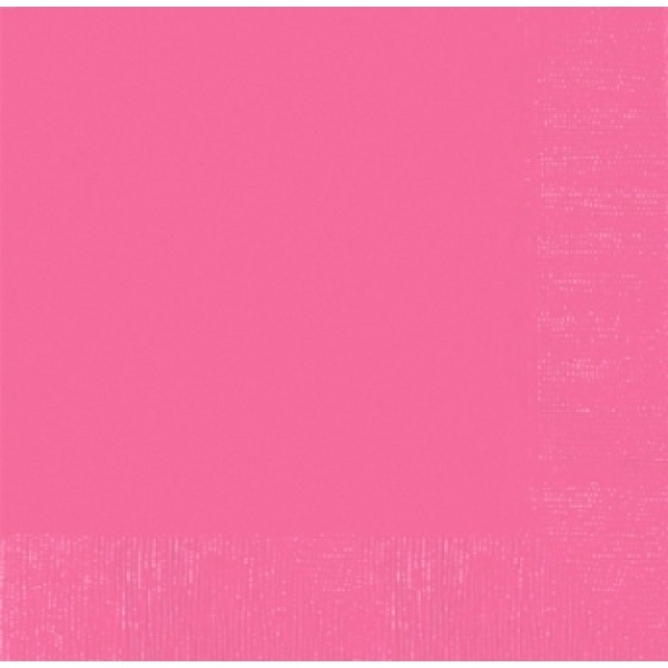 Hot Pink Large Napkins (Pack of 20)