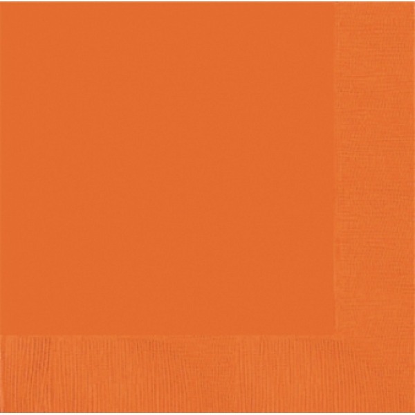 Orange Large Napkins (Pack of 20)