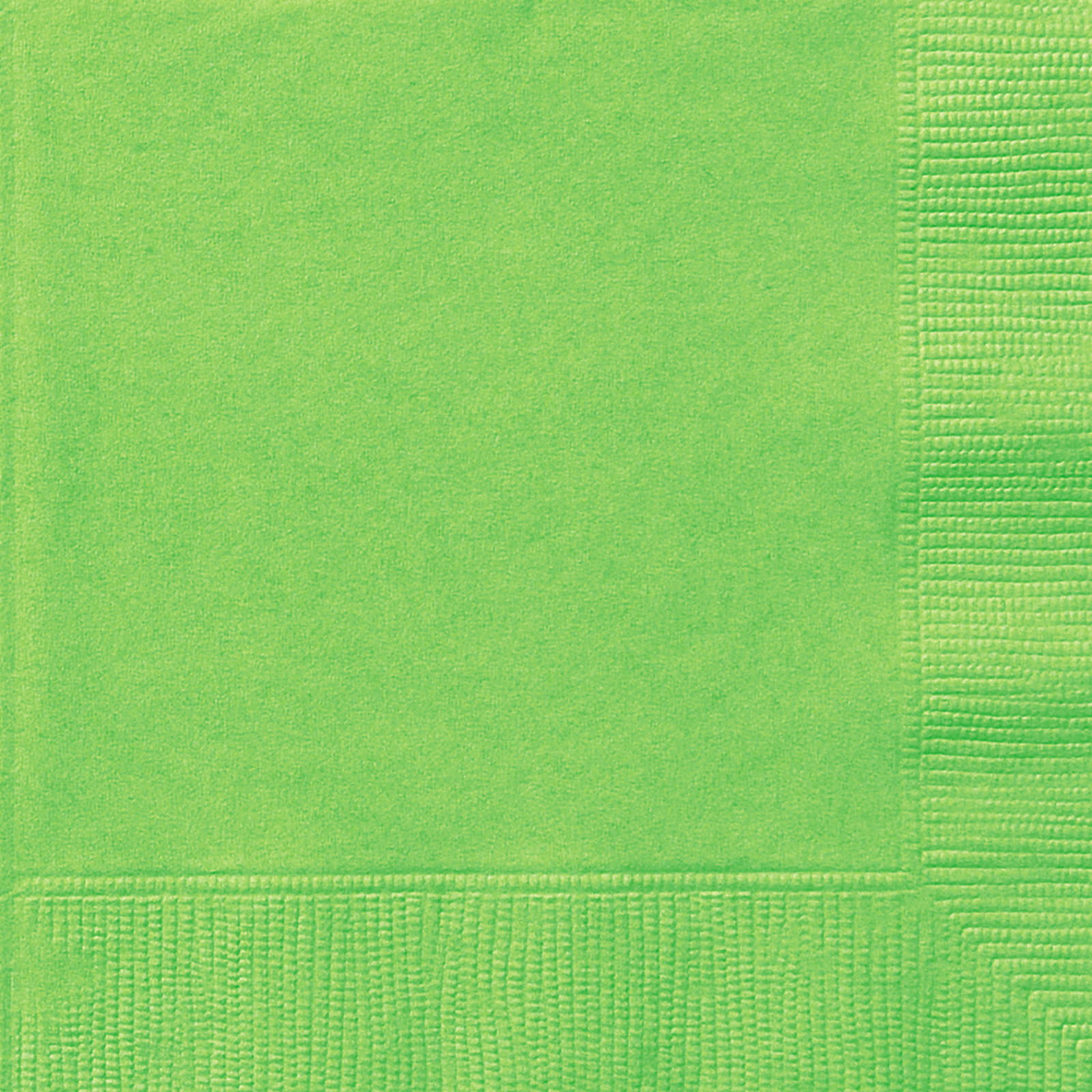 Lime Green Large Napkins / Serviettes (Pack of 20)