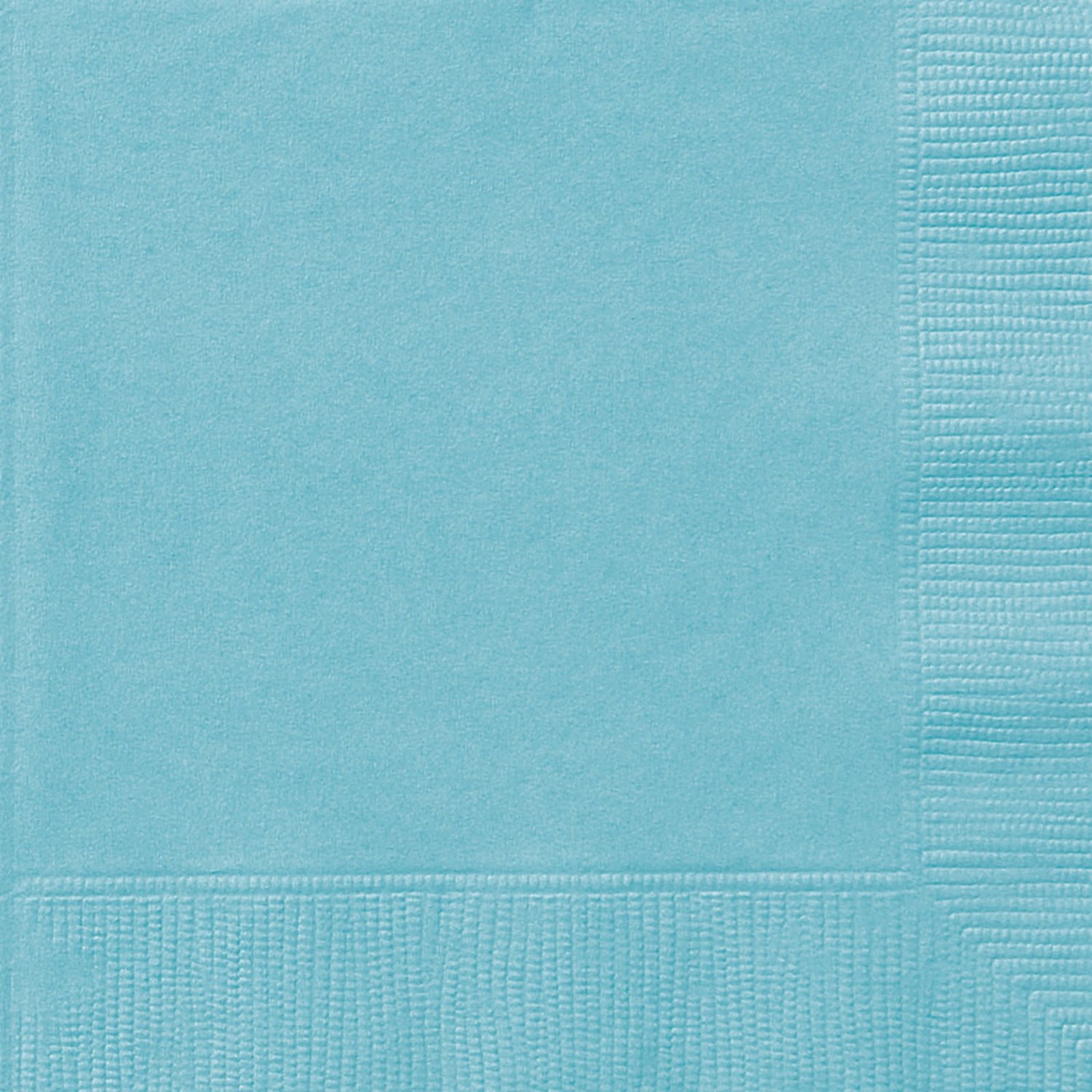 Light Blue Large Napkins (Pack of 50)