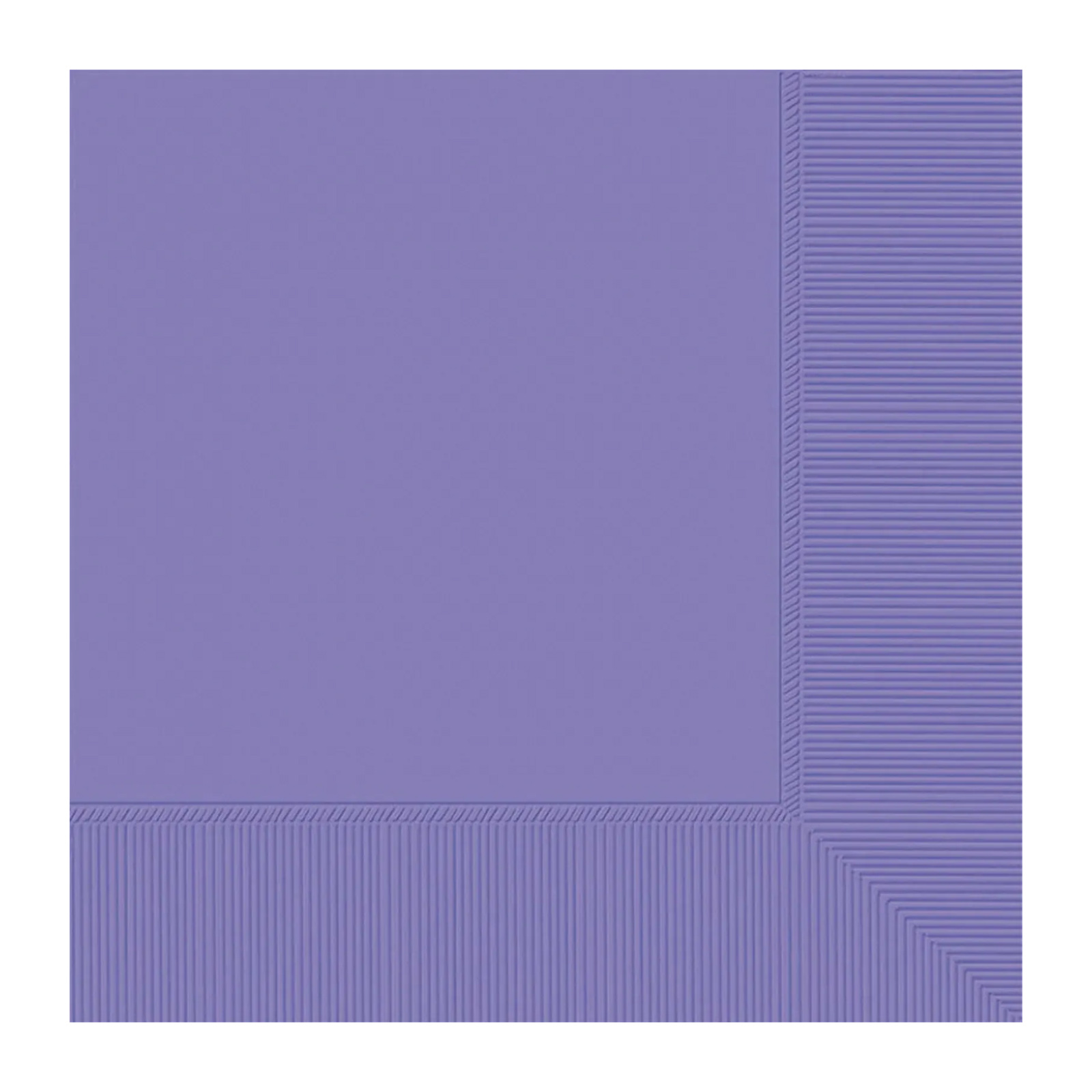 Amscan Purple Luncheon Napkins / Serviettes (Pack of 20)