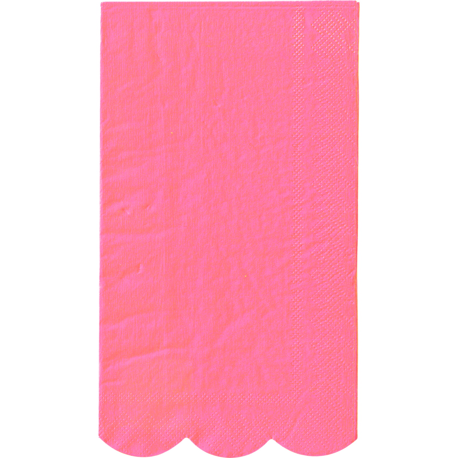 Neon Pink Large Napkins / Serviettes (Pack of 15)