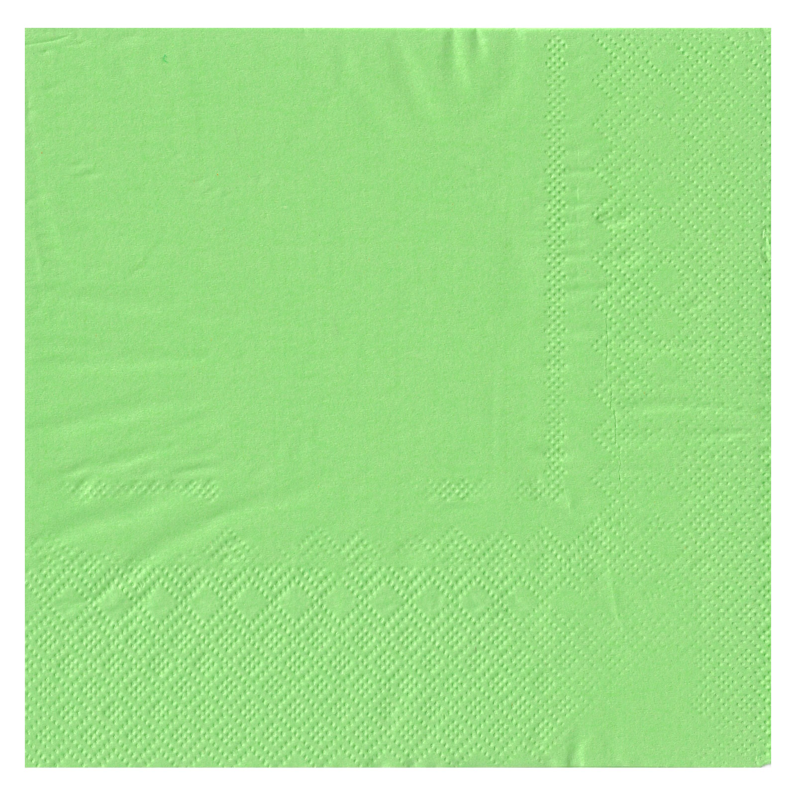 Pastel Lime Green Lunch Napkins / Serviettes (Pack of 50)