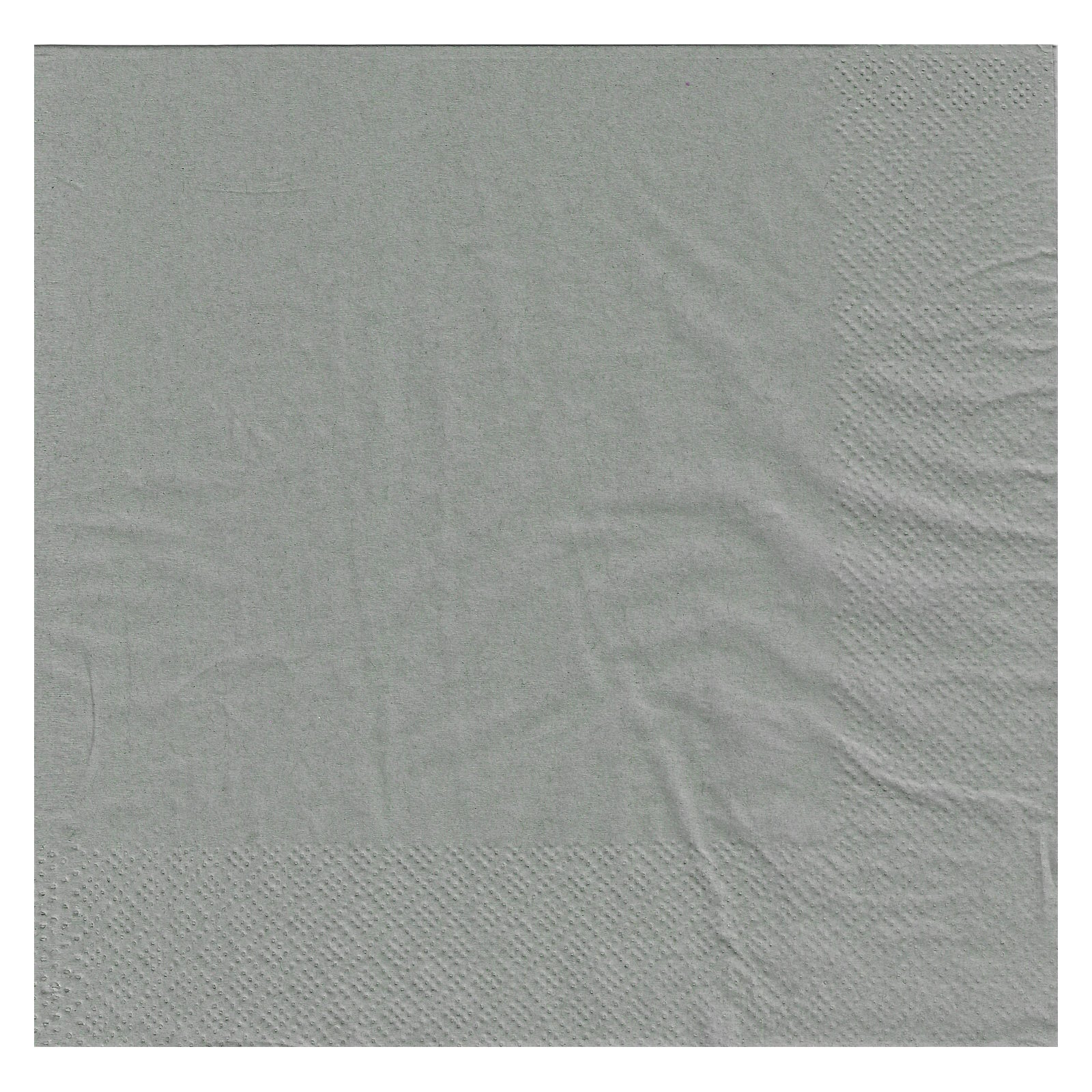 Silver Lunch Napkins / Serviettes (Pack of 50)