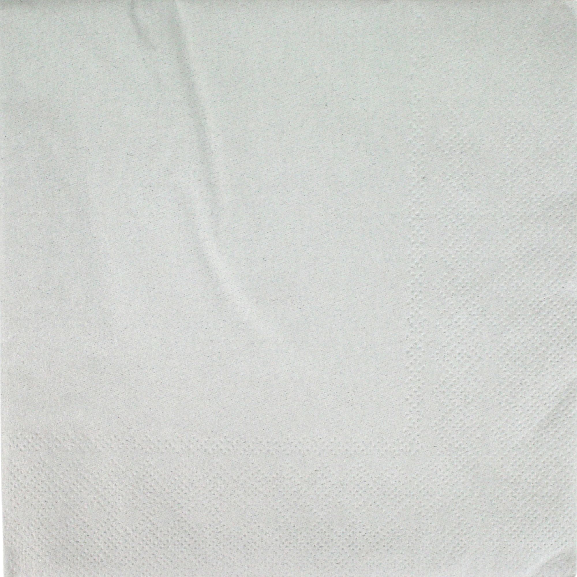 Silver Lunch Napkins / Serviettes (Pack of 50)