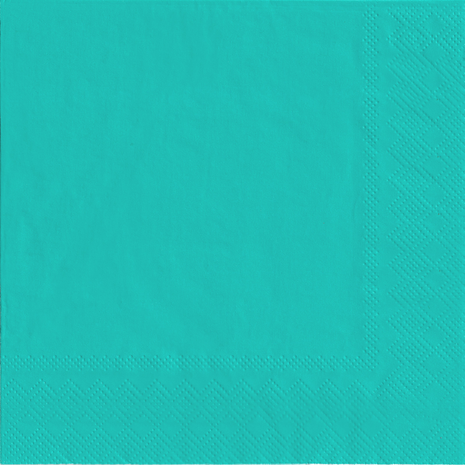 Teal Large Napkins / Serviettes (Pack of 20)