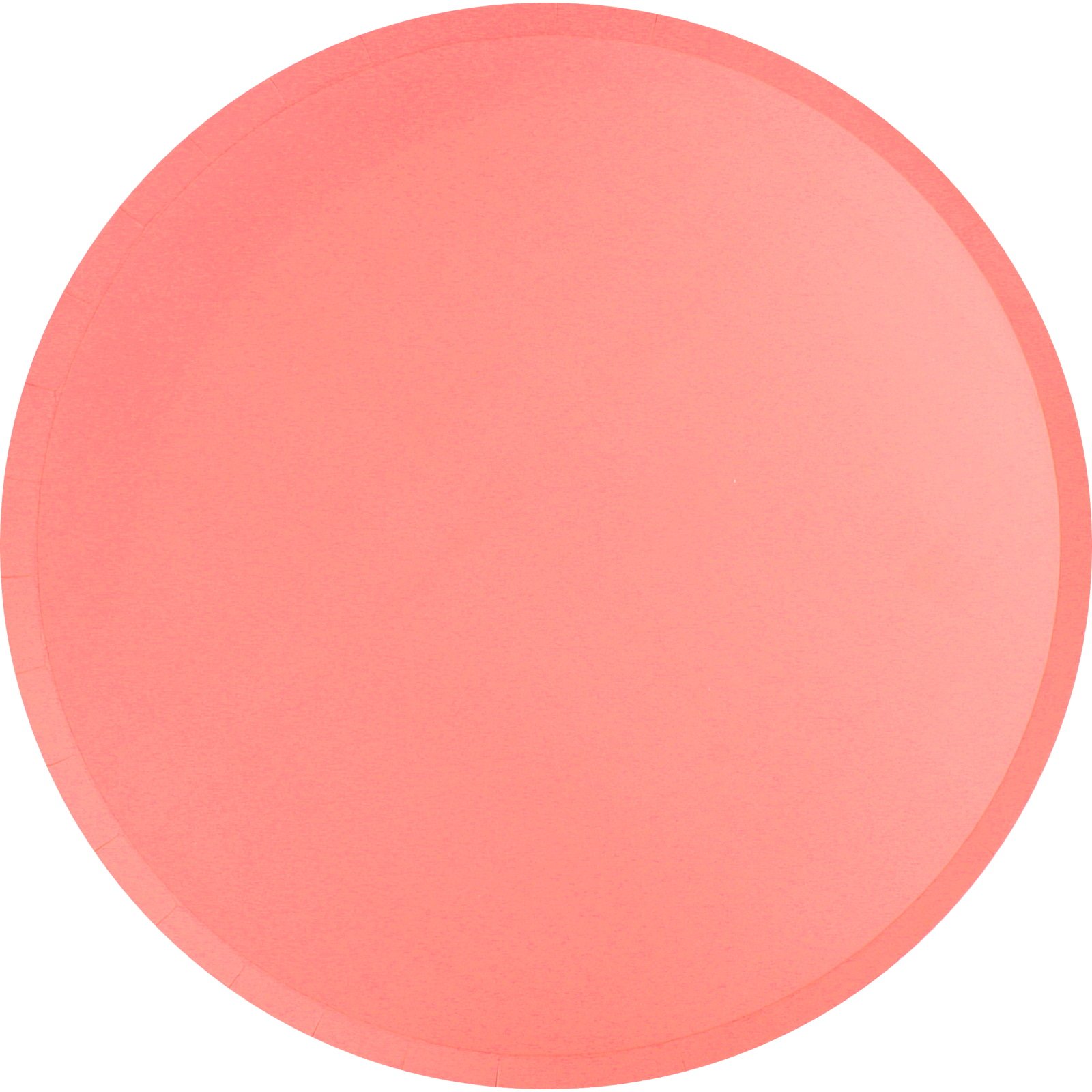 Light coral shop paper plates