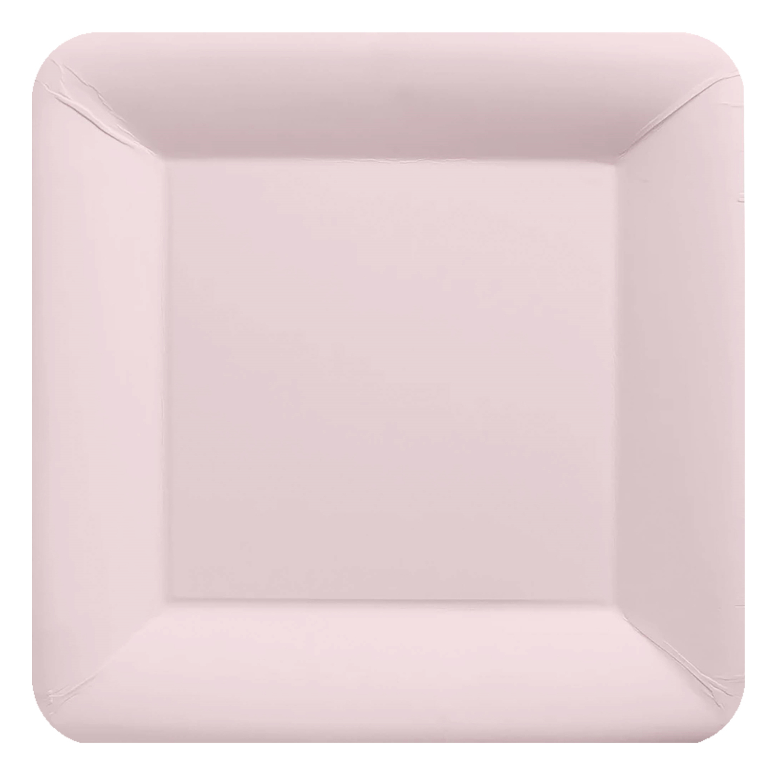 Pastel Pink 23cm Square Paper Plates NPC (Pack of 20)