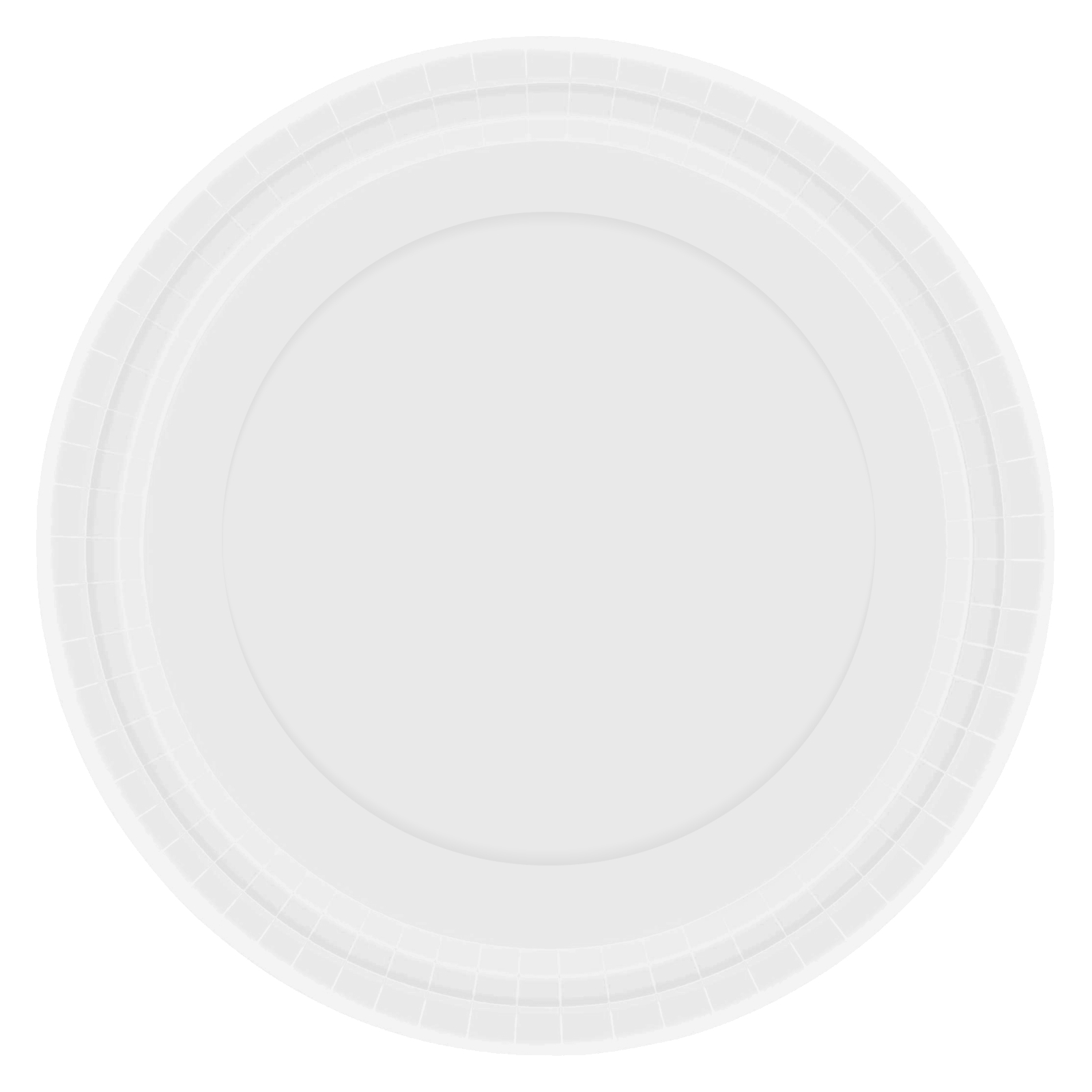 Frosty White 23cm Round Paper Plates NPC (Pack of 20)