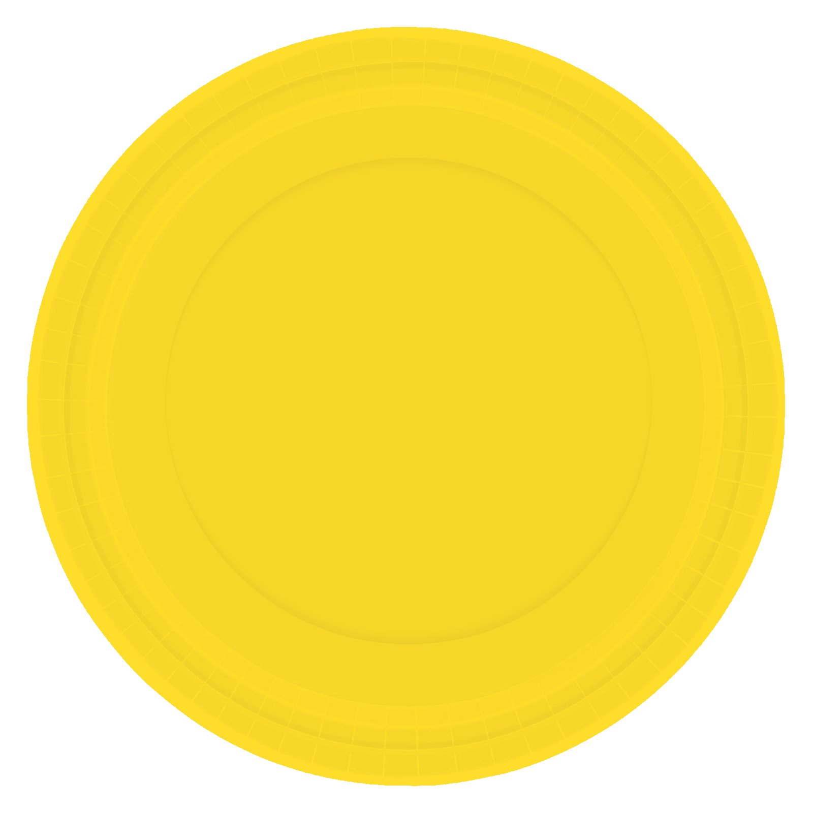 Yellow Sunshine 23cm Round Paper Plates NPC (Pack of 20)