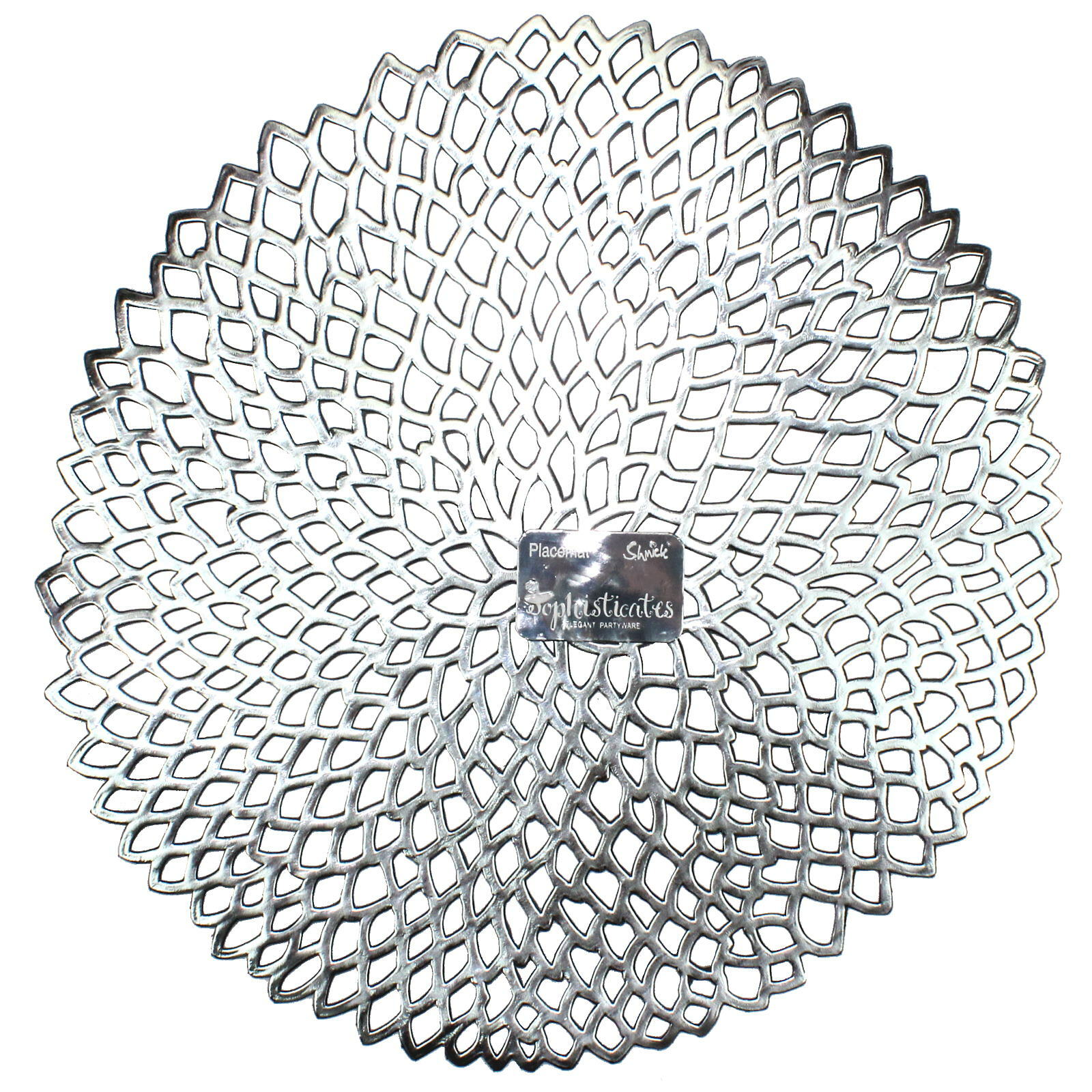 Decorative Silver Placemat