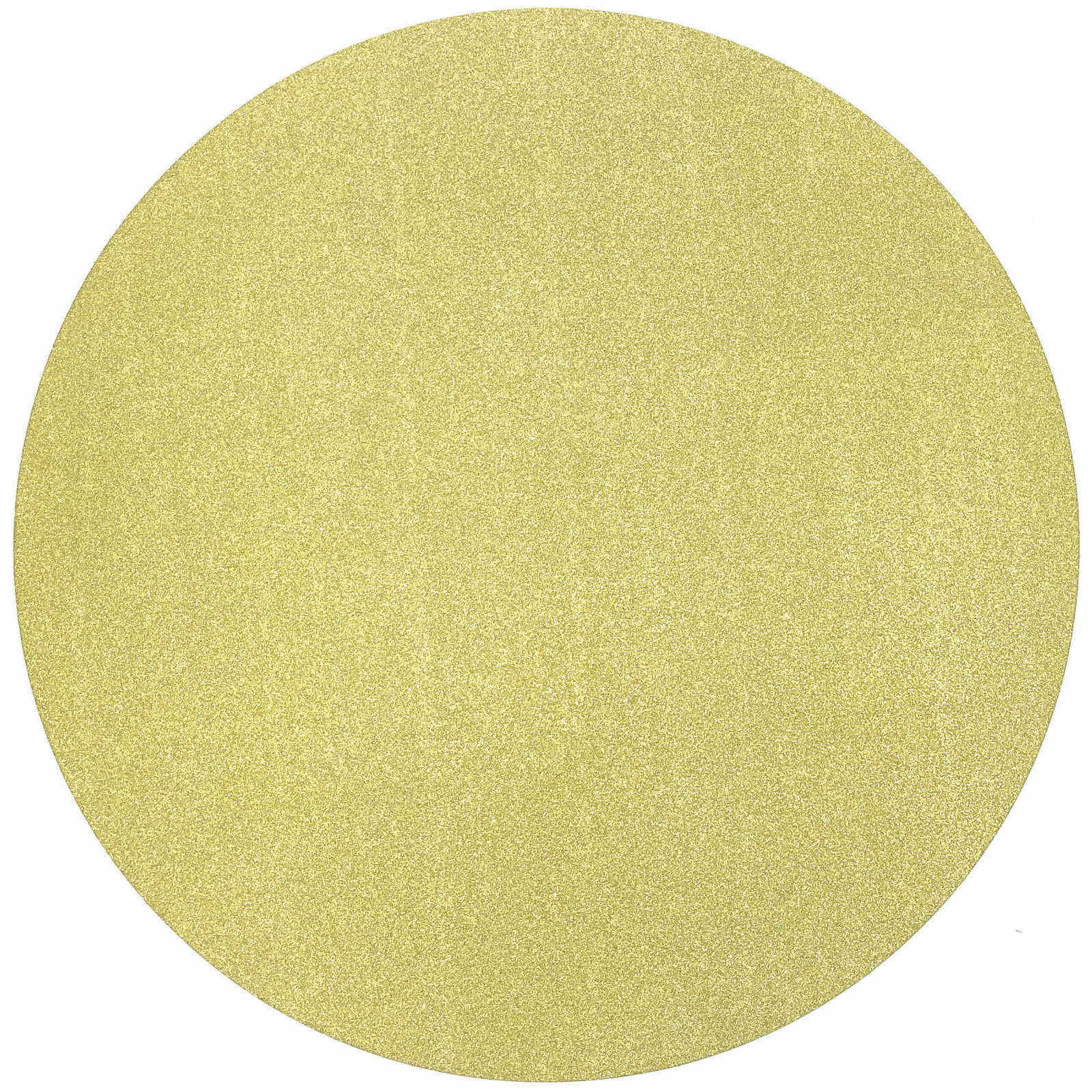 Gold Glitter Cardboard Placemats (Pack of 4)
