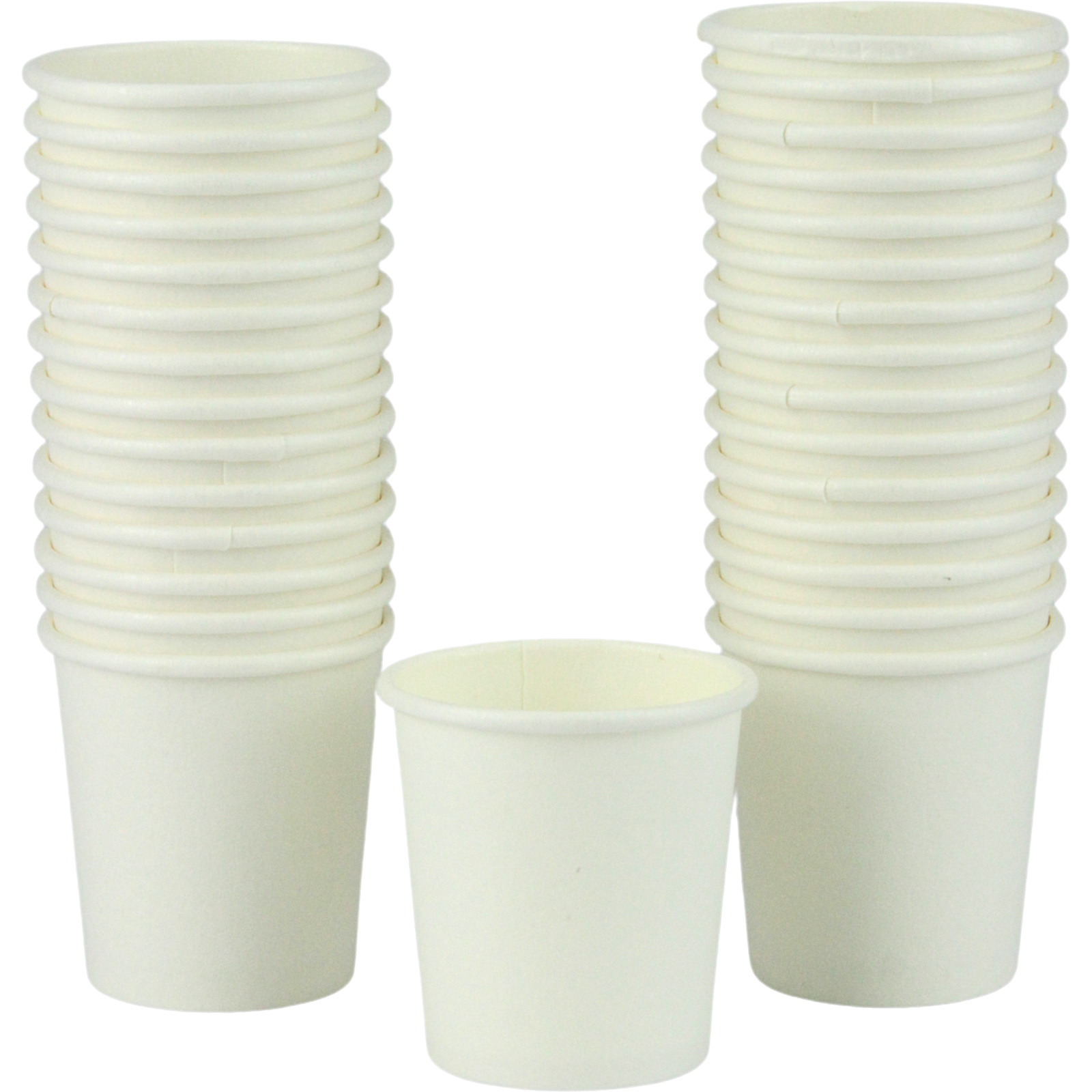White Paper Shot Cups 28ml (Pack of 30) 