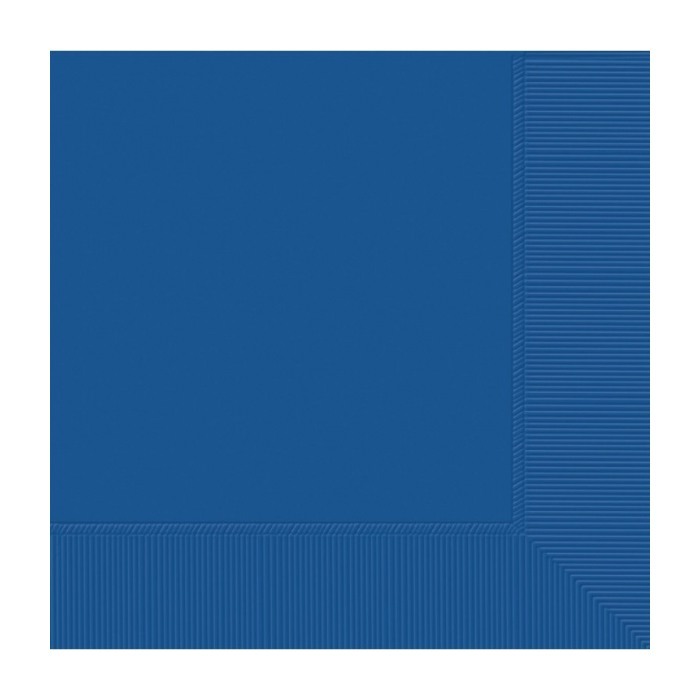 Marine Blue Small Napkins (Pack of 20)
