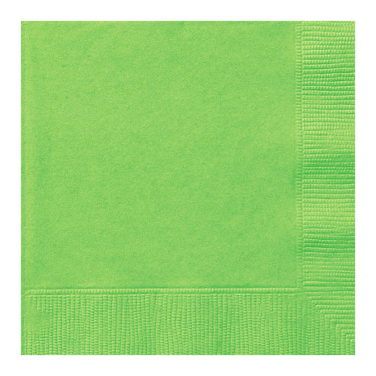 Lime Green Small Napkins / Serviettes (Pack of 20)