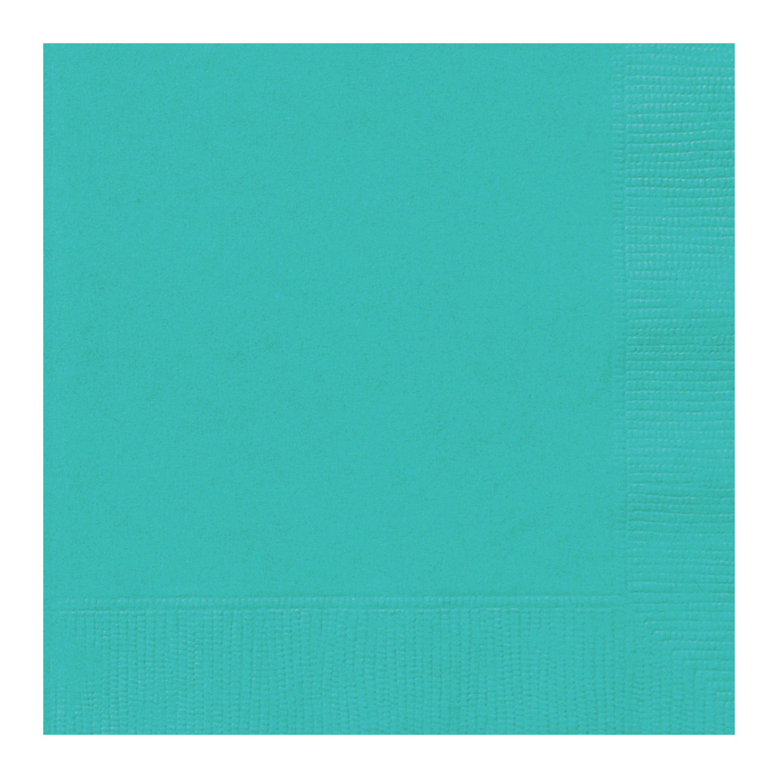 Teal Small Napkins / Serviettes (Pack of 20)