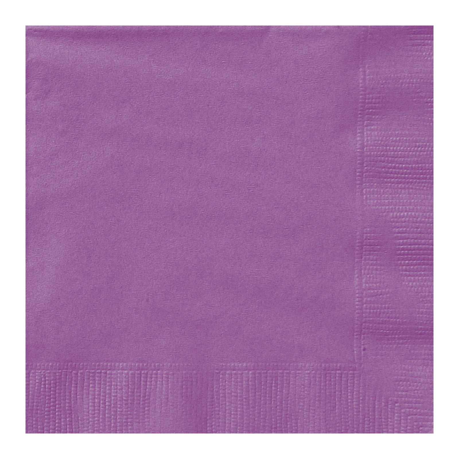 Violet Purple Small Napkins / Serviettes (Pack of 20)