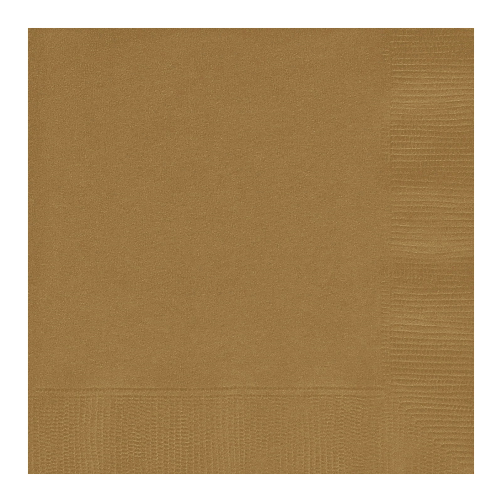 Gold Small Napkins (Pack of 50)