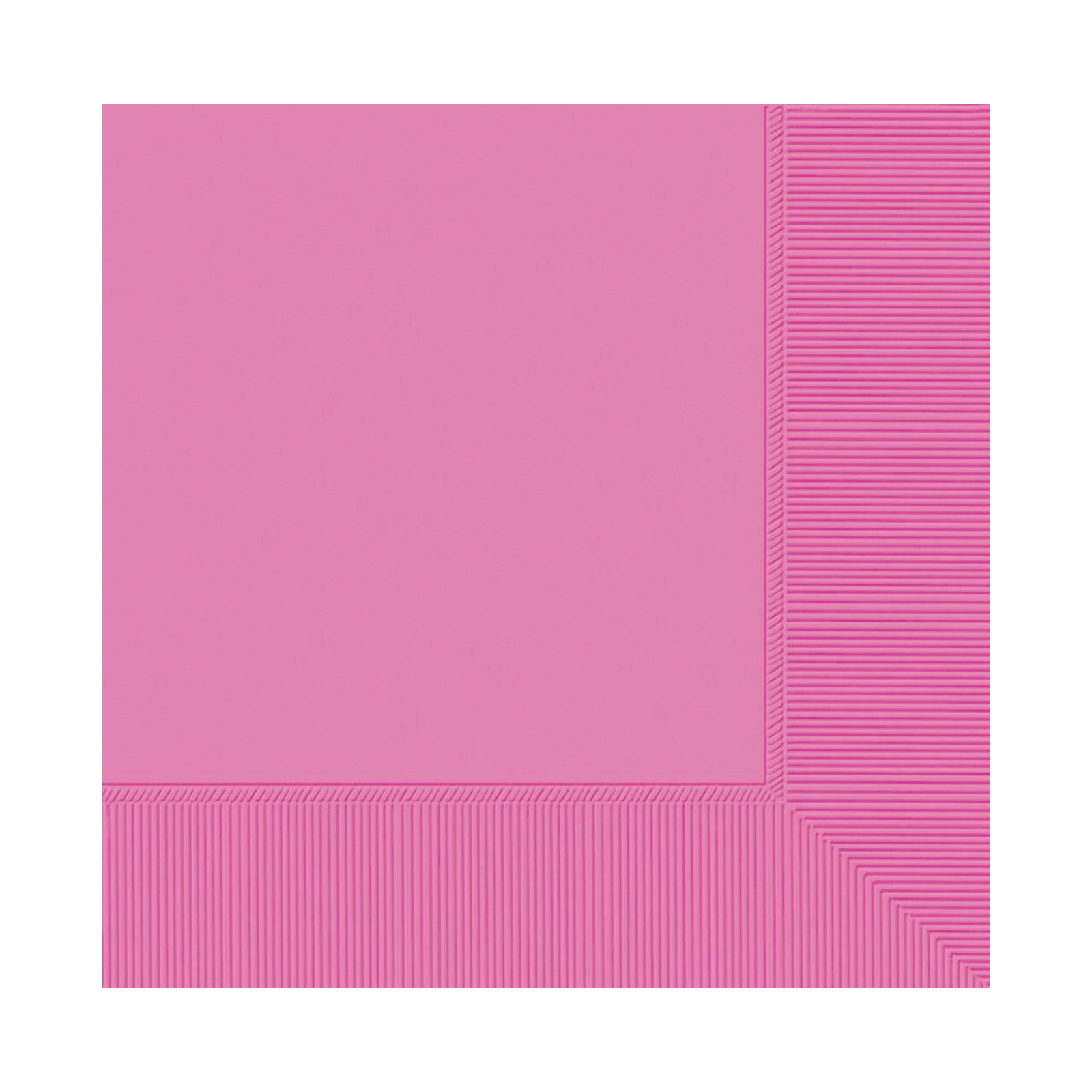 Bright Pink Beverage Napkins / Serviettes (Pack of 20)