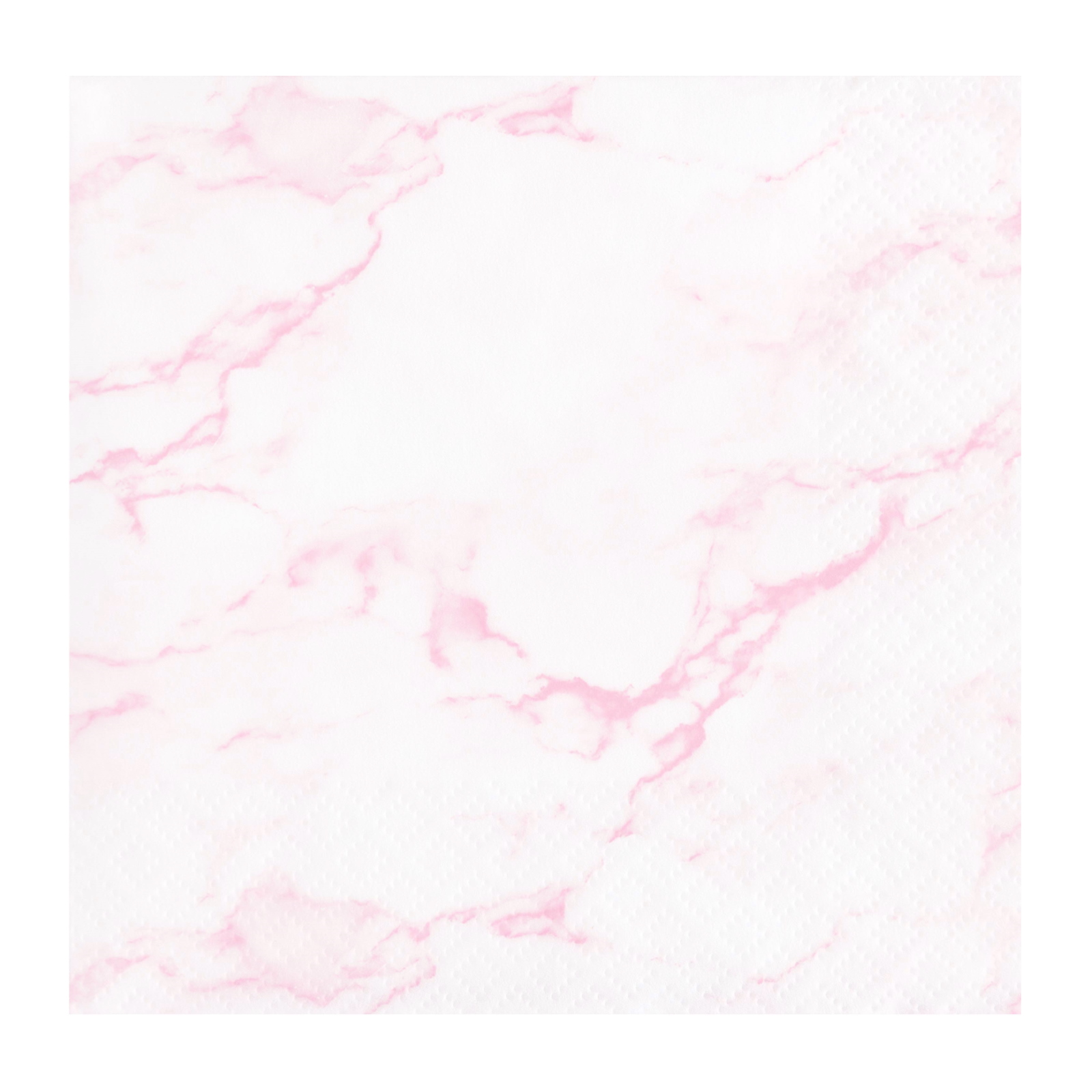 Pink Marble Small Napkins / Serviettes (Pack of 16)