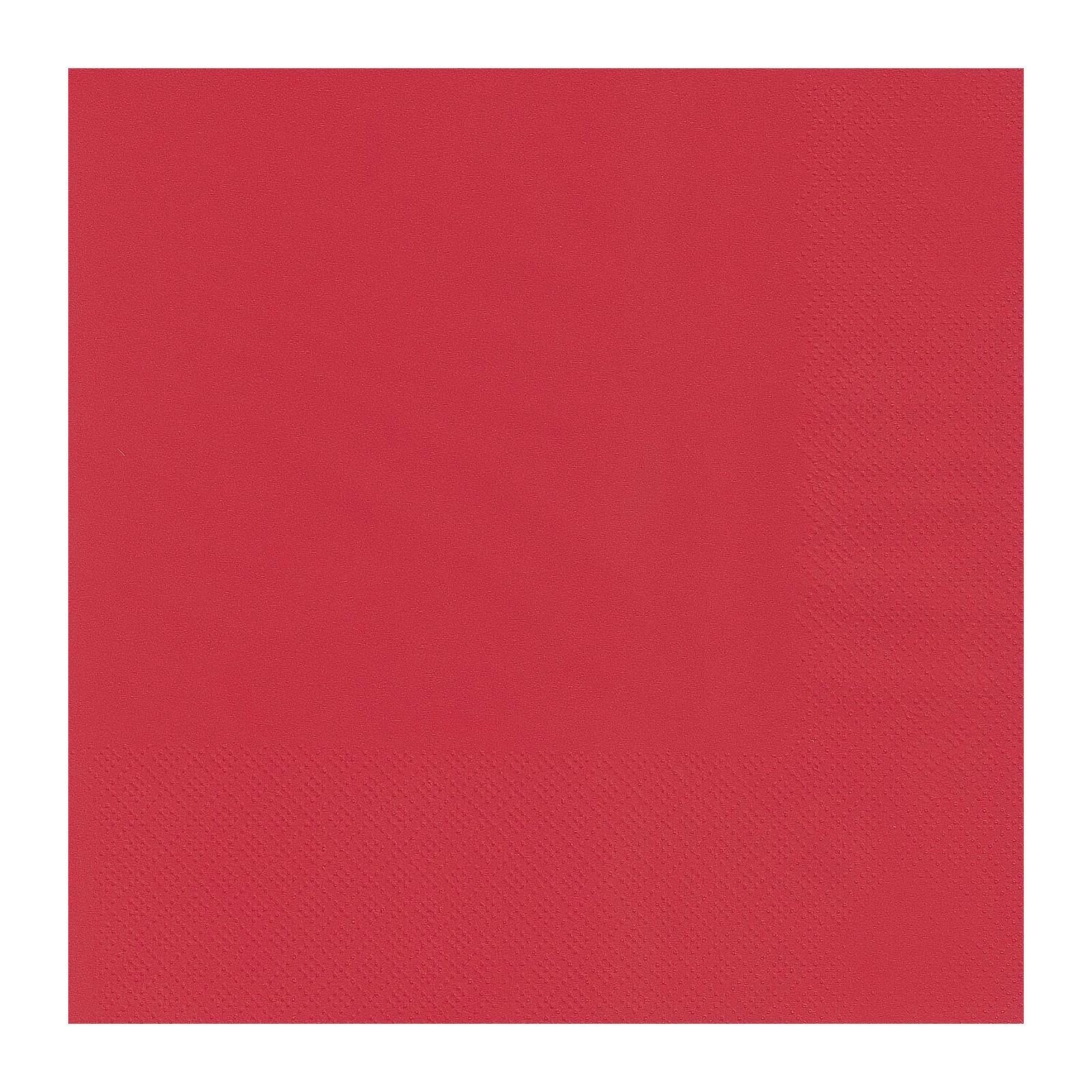 Red Cocktail Napkins / Serviettes (Pack of 50) 