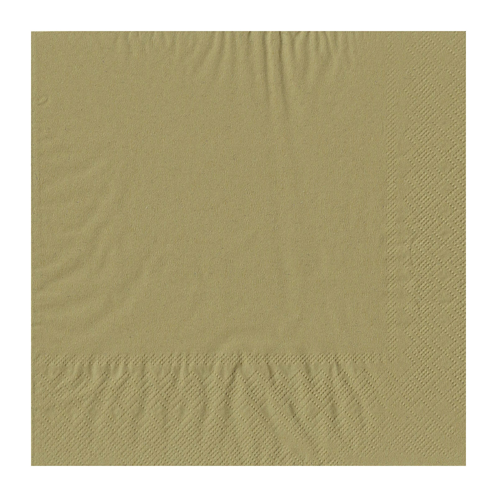 Gold Small Napkins / Serviettes (Pack of 40)