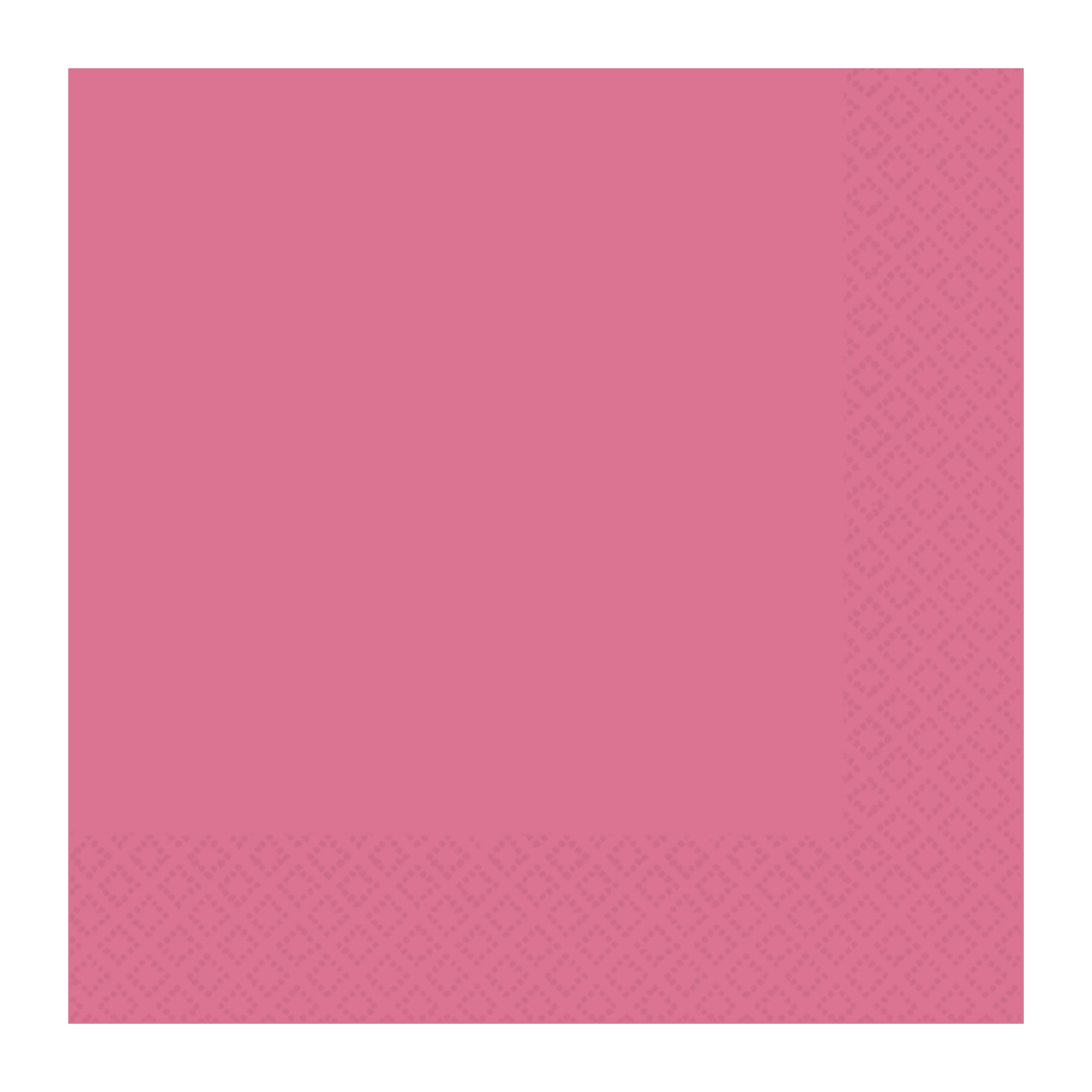 Bright Pink Beverage Napkins / Serviettes (Pack of 40)