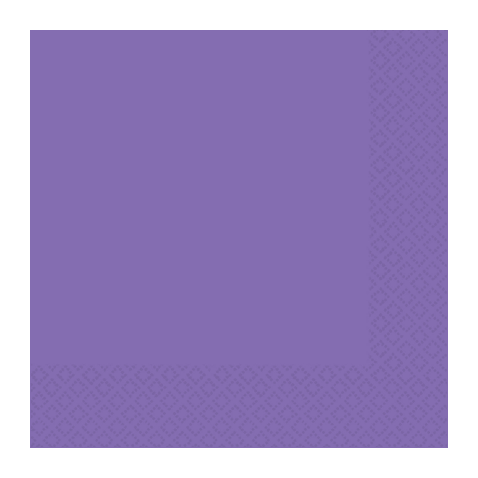 New Purple Beverage Napkins / Serviettes (Pack of 40)