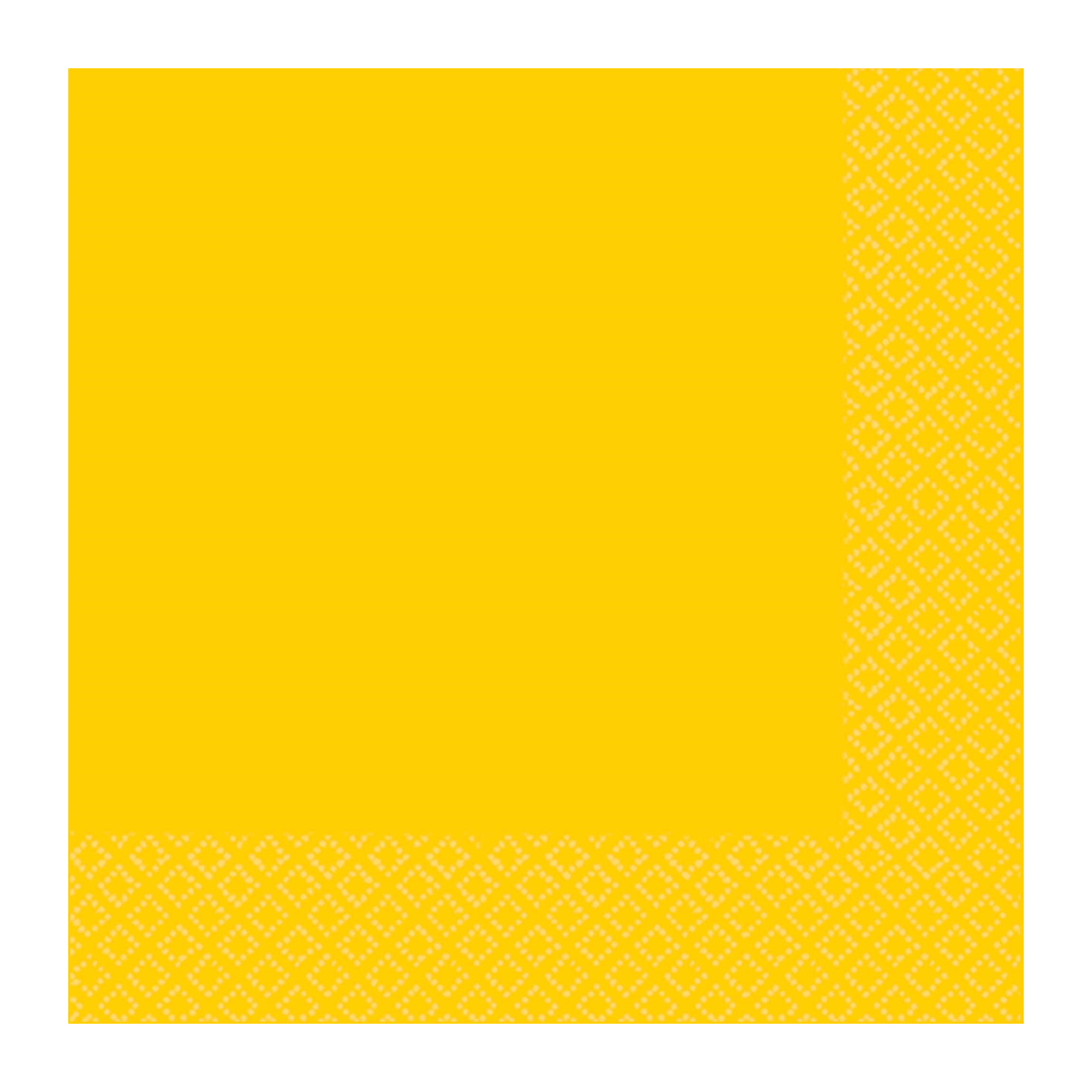Yellow Sunshine Beverage Napkins / Serviettes (Pack of 40)
