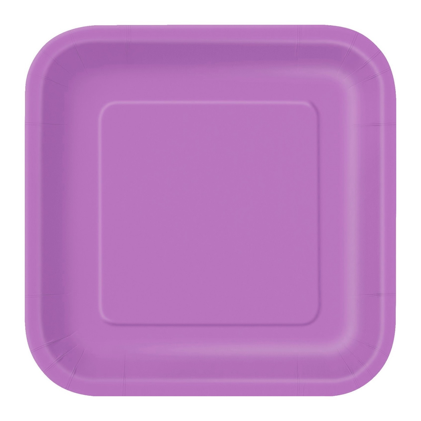 Violet Purple Small Paper Plates (Pack of 16)