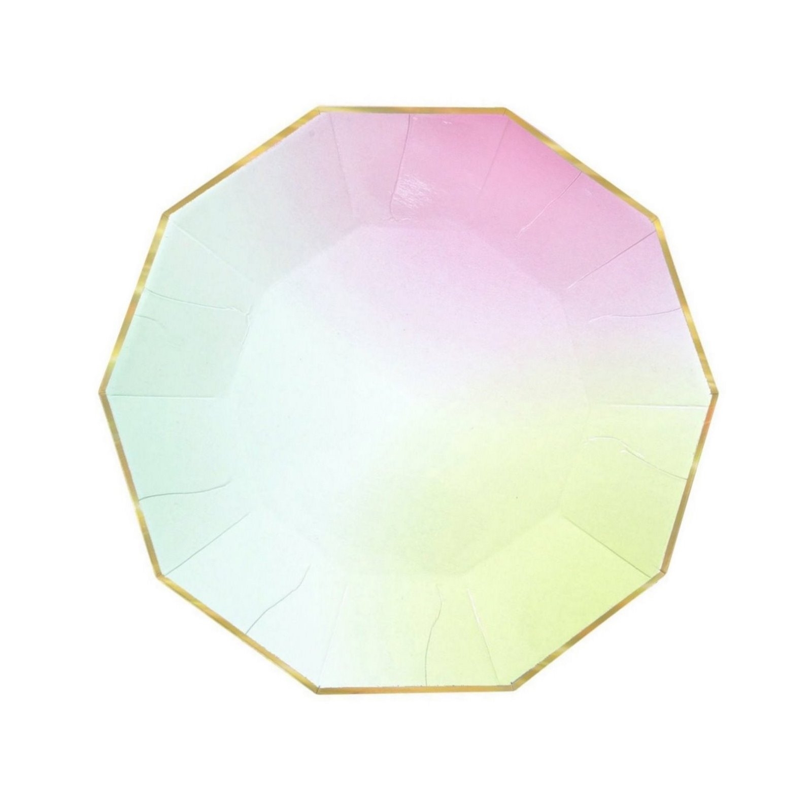 Meri Meri Ombre Small Paper Plates (Pack of 8)