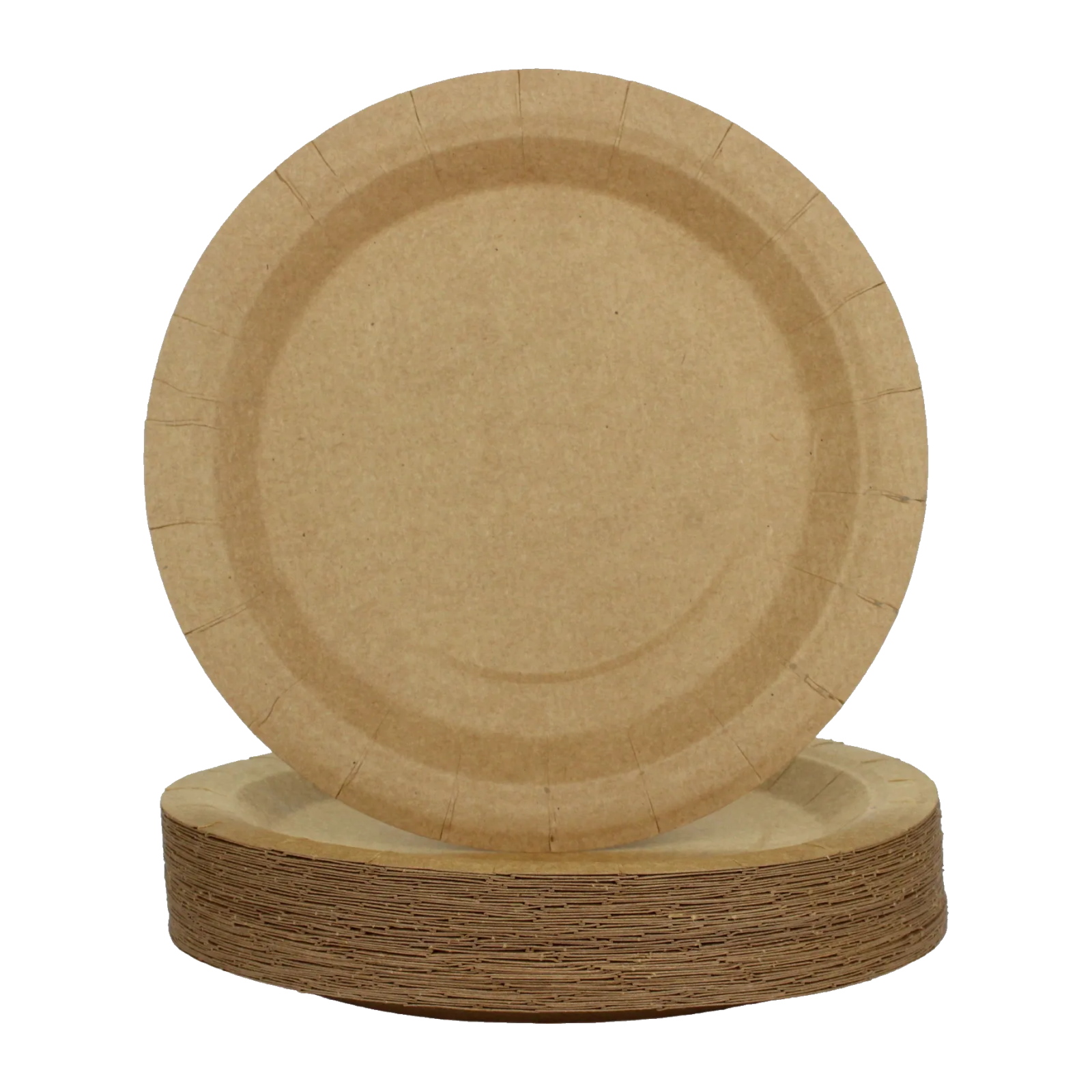Brown Kraft Paper Small Plates (Pack of 50)