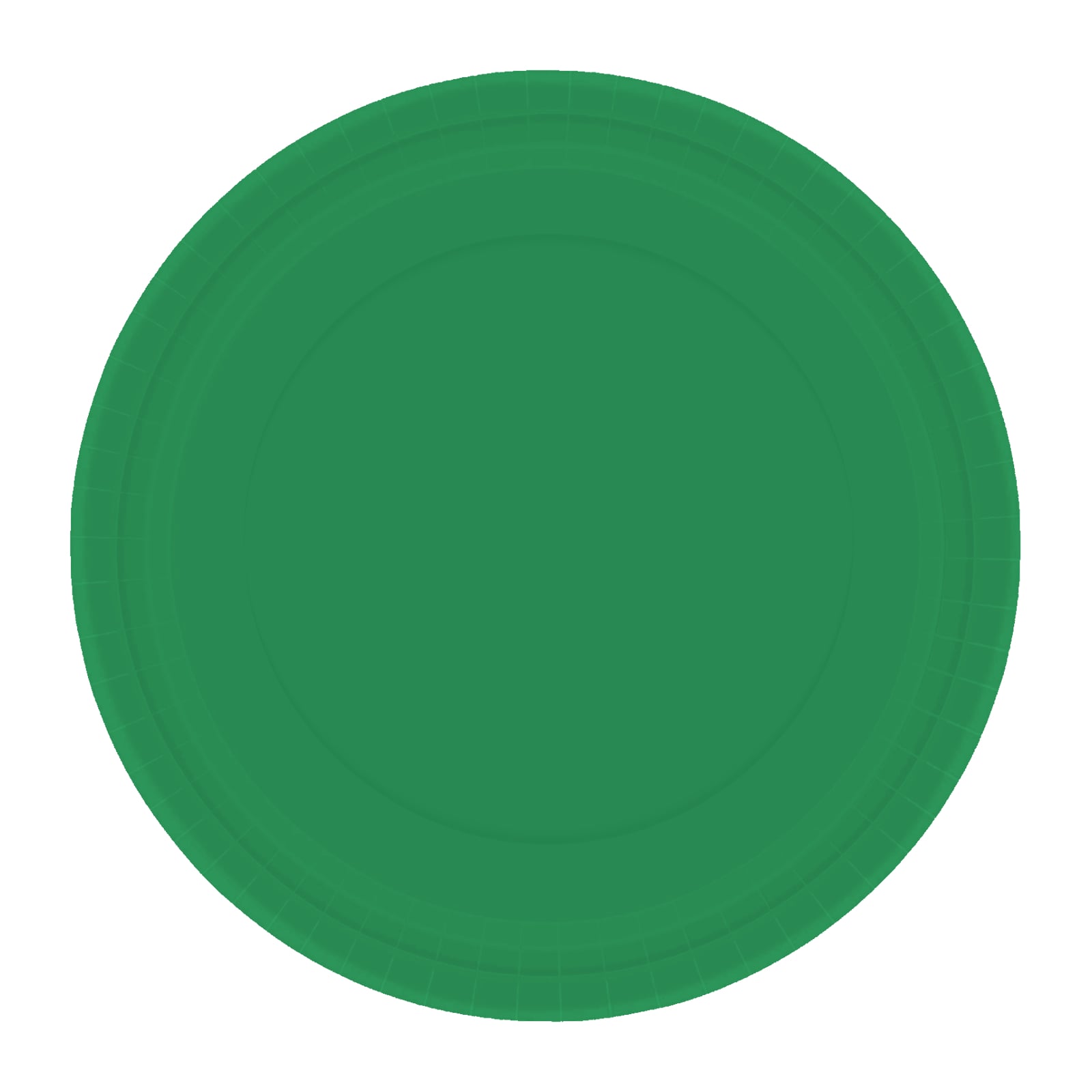 Festive Green 17cm Round Paper Plates NPC (Pack of 20)