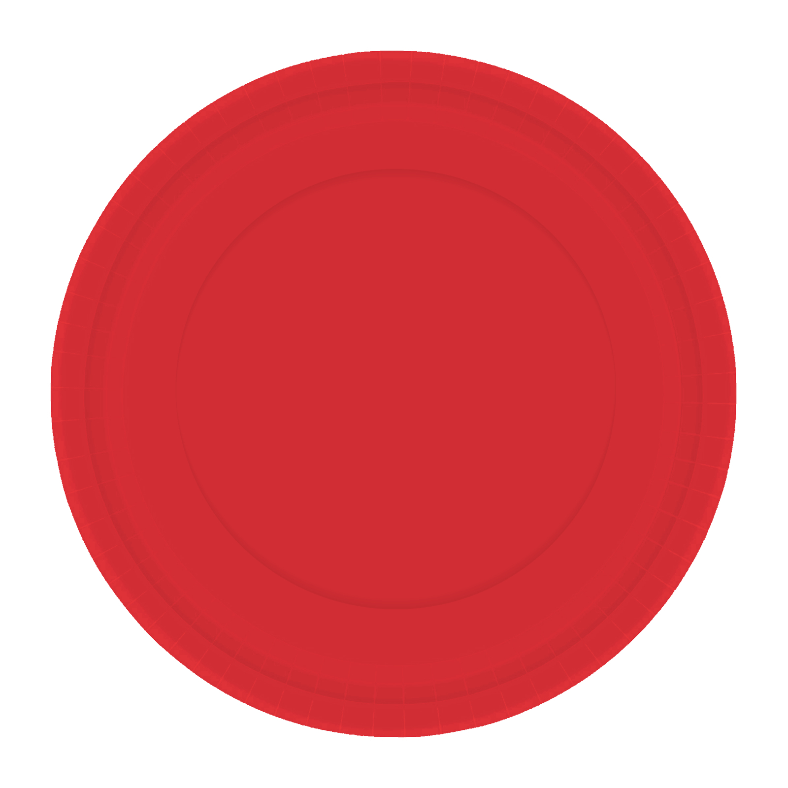 Apple Red 17cm Round Paper Plates NPC (Pack of 20)