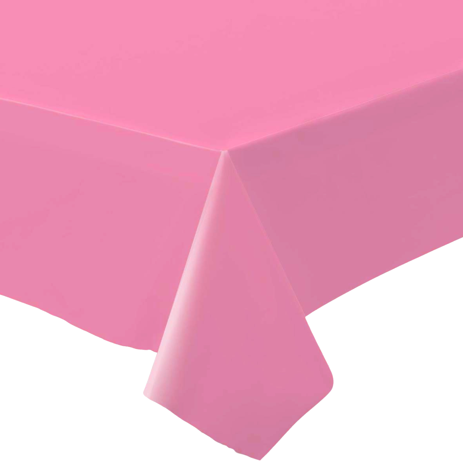 Bright Pink Rectangle Paper Tablecloth 