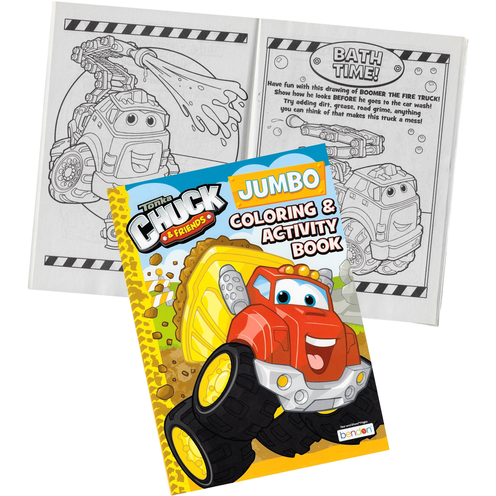 Tonka Chuck & Friends Colouring In & Activity Book