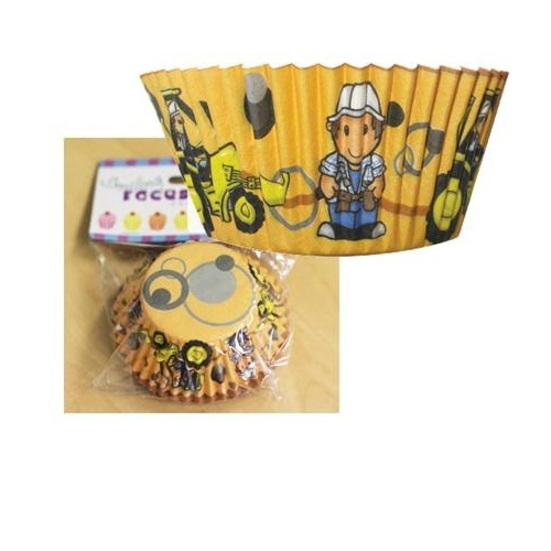 Construction Cupcake Baking Cups (Pack of 50)