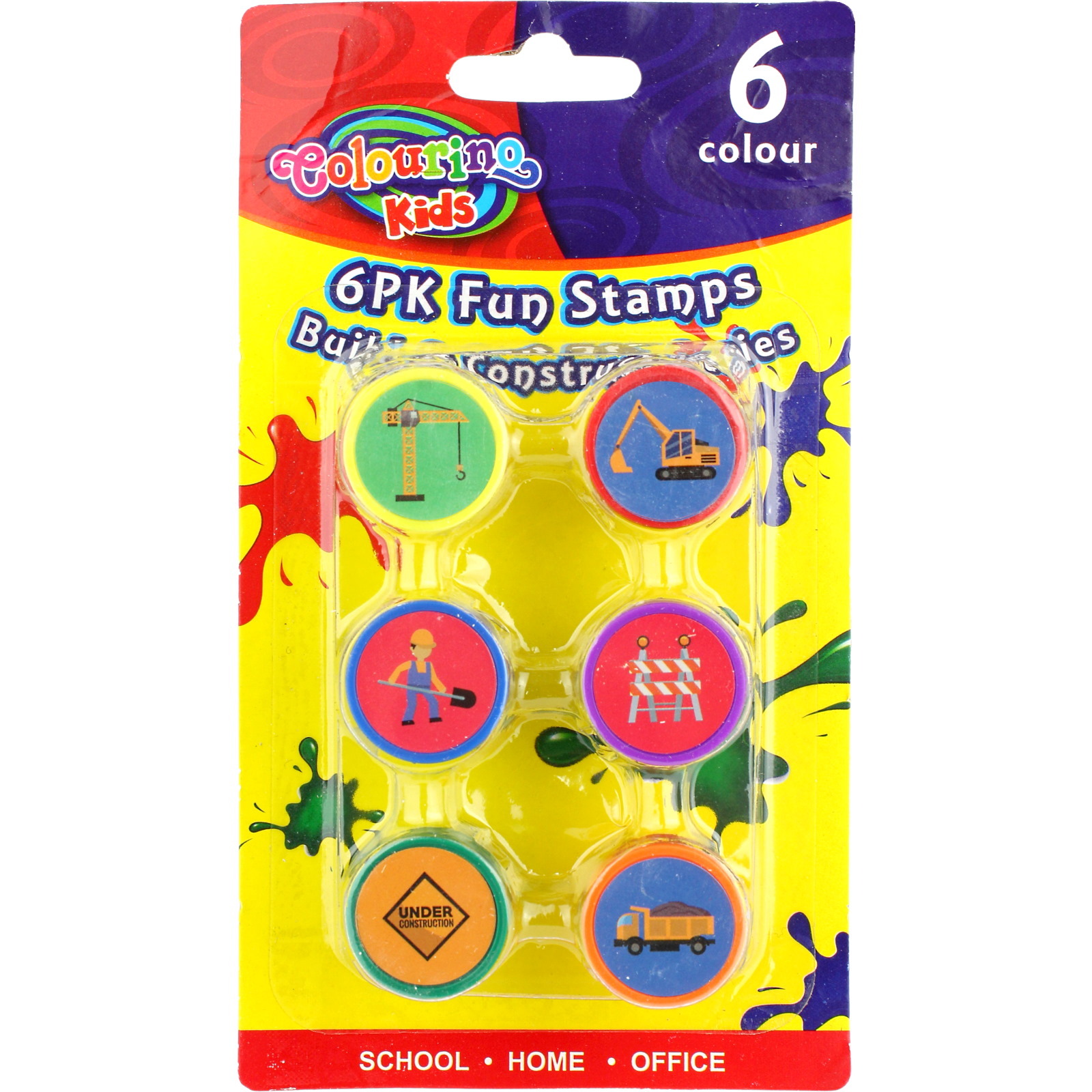 Build & Construct Stamps (Pack of 6)