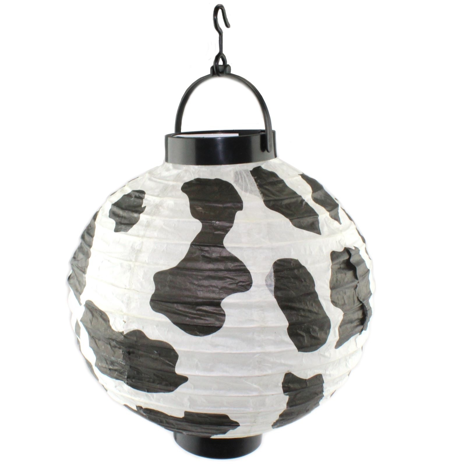 Cow Print Paper Lantern