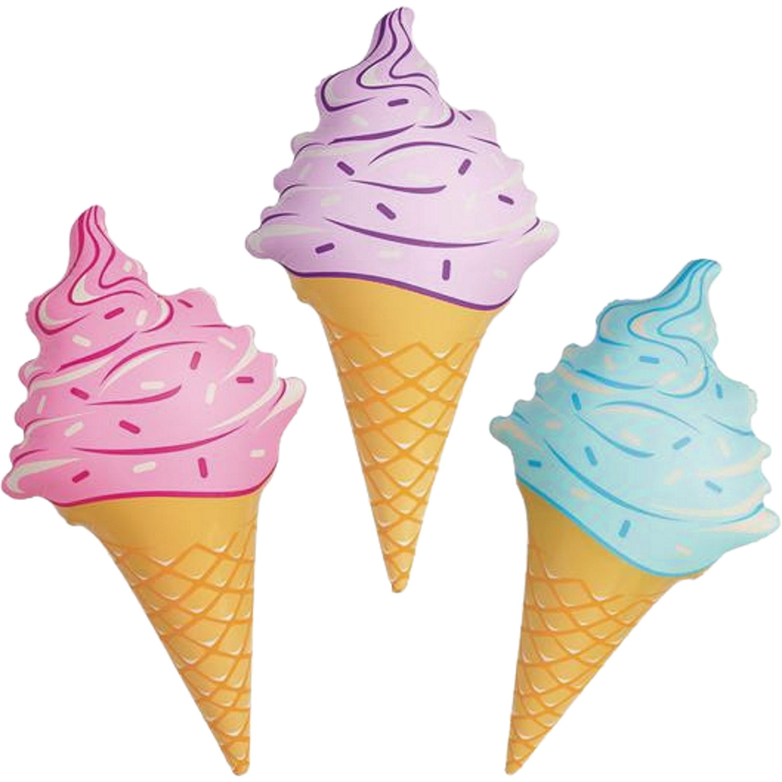 Inflatable Ice Cream Cone 91cm  (1 Only)