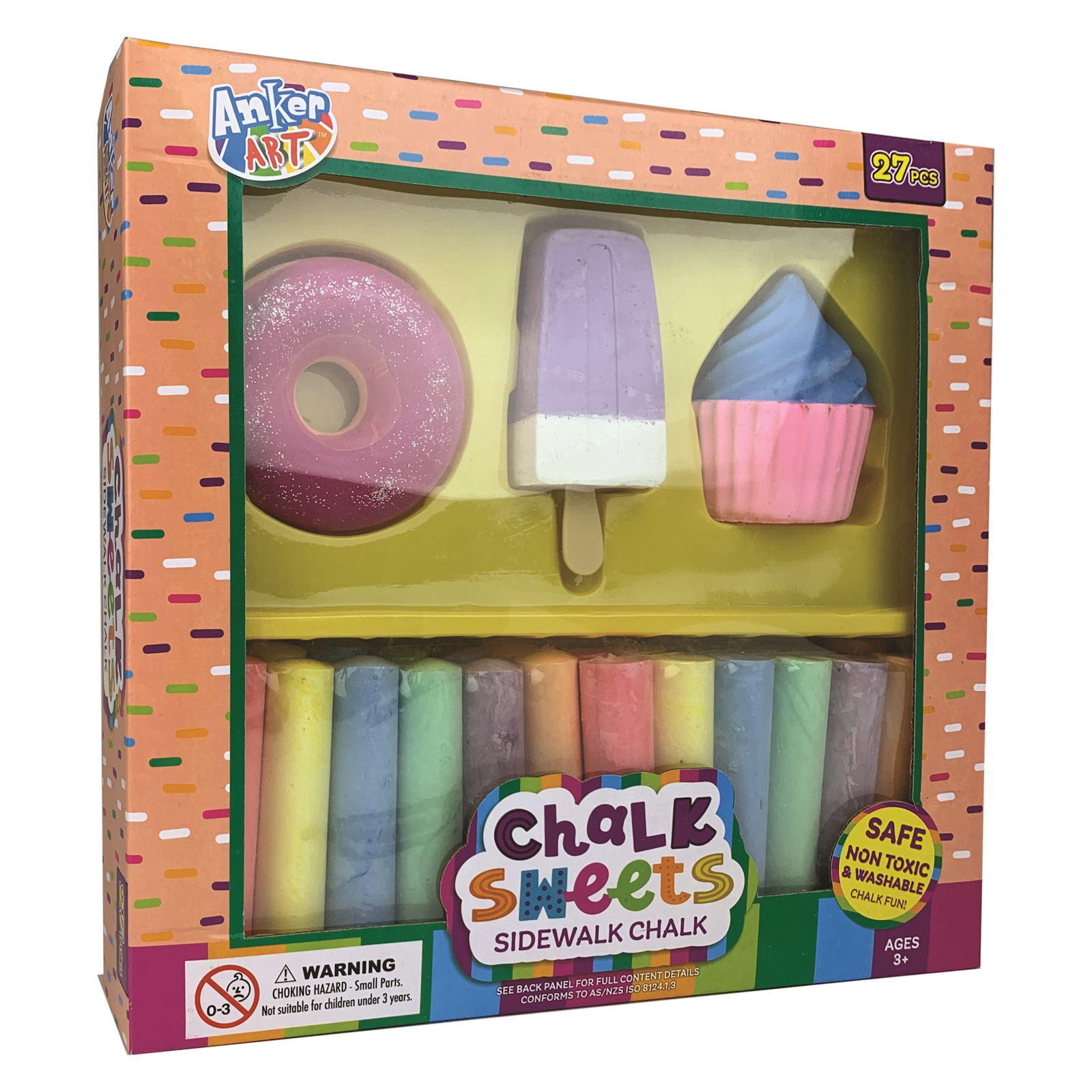 Chalk Sweets Fun Pack (27 Pieces) 