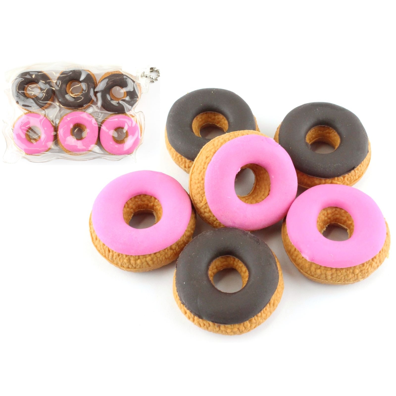 Donut Erasers (Pack of 6)